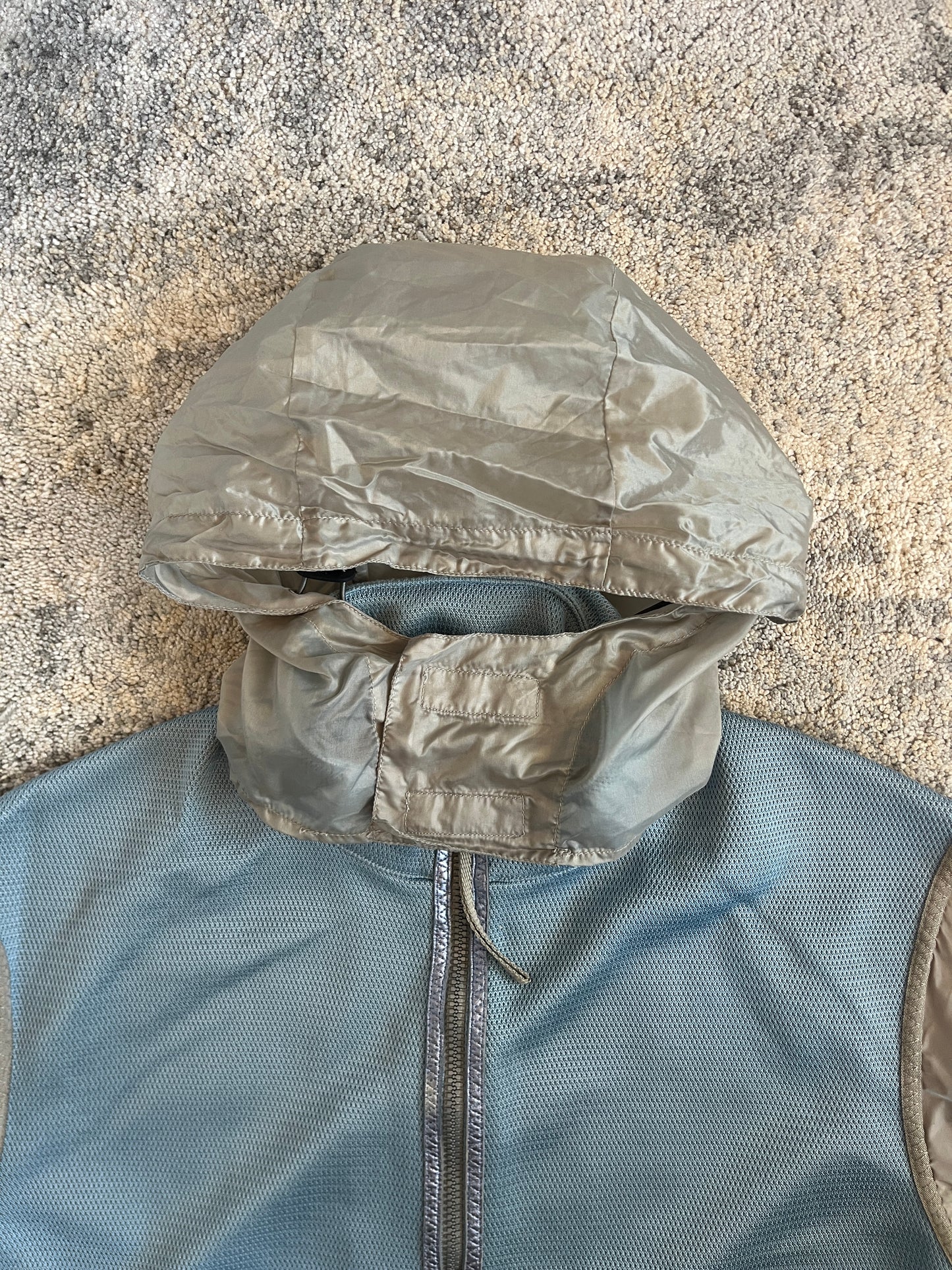 Prada SS2000 mesh & nylon jacket