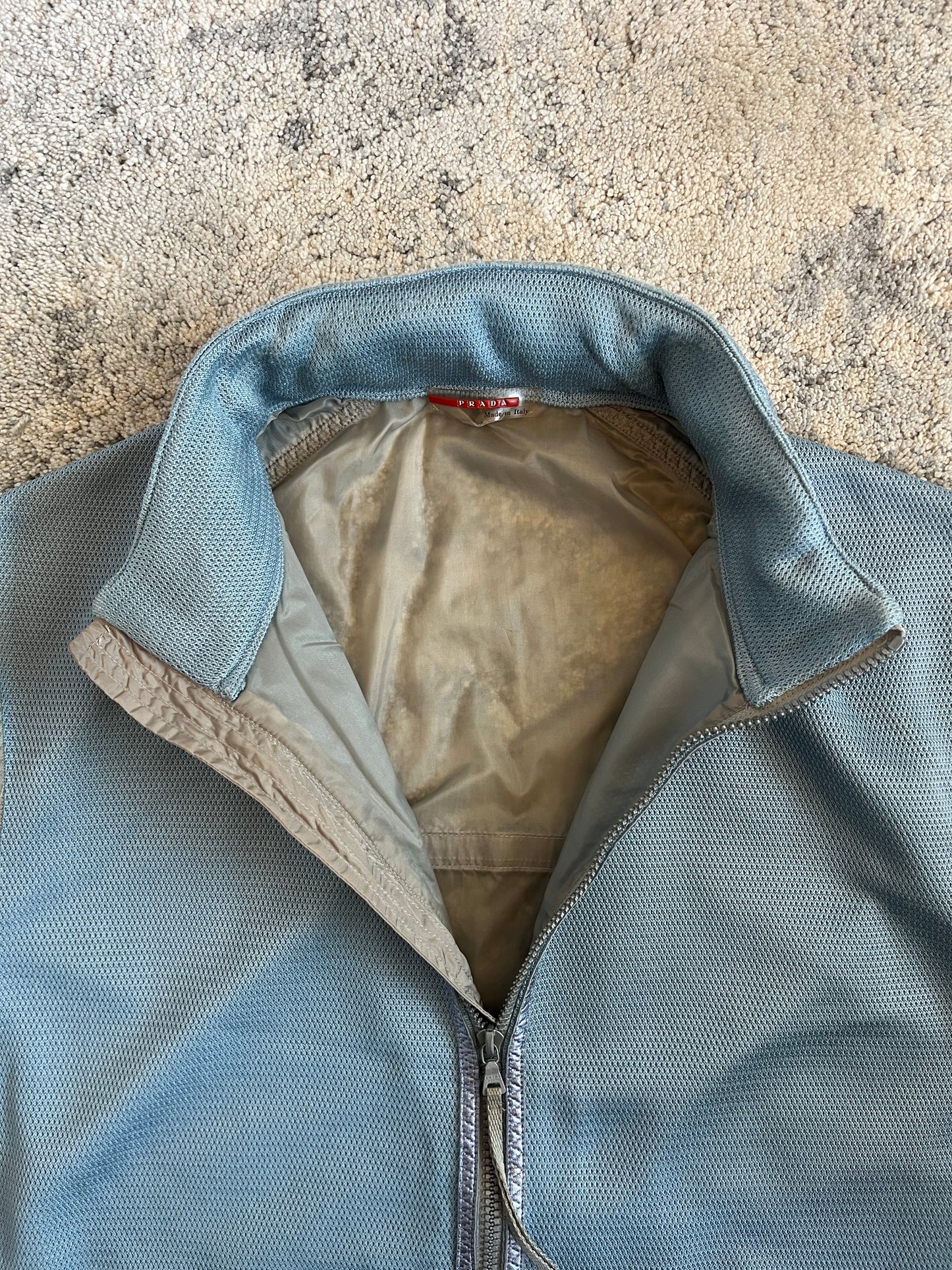 Prada SS2000 mesh & nylon jacket