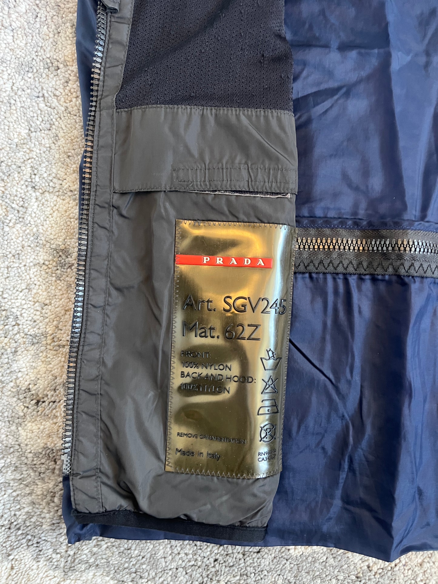 Prada SS2000 nylon vest
