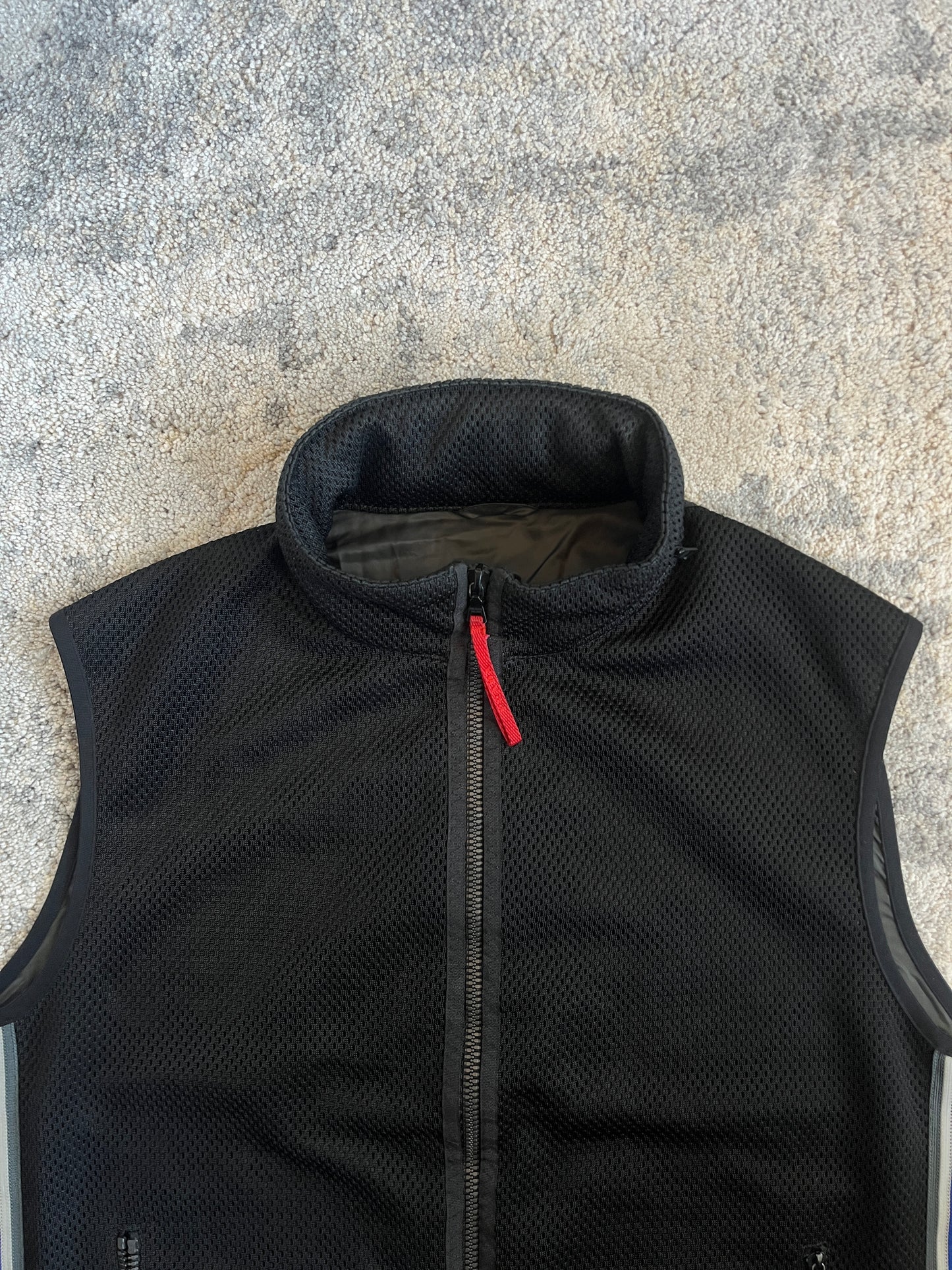Prada SS2000 mesh & nylon vest