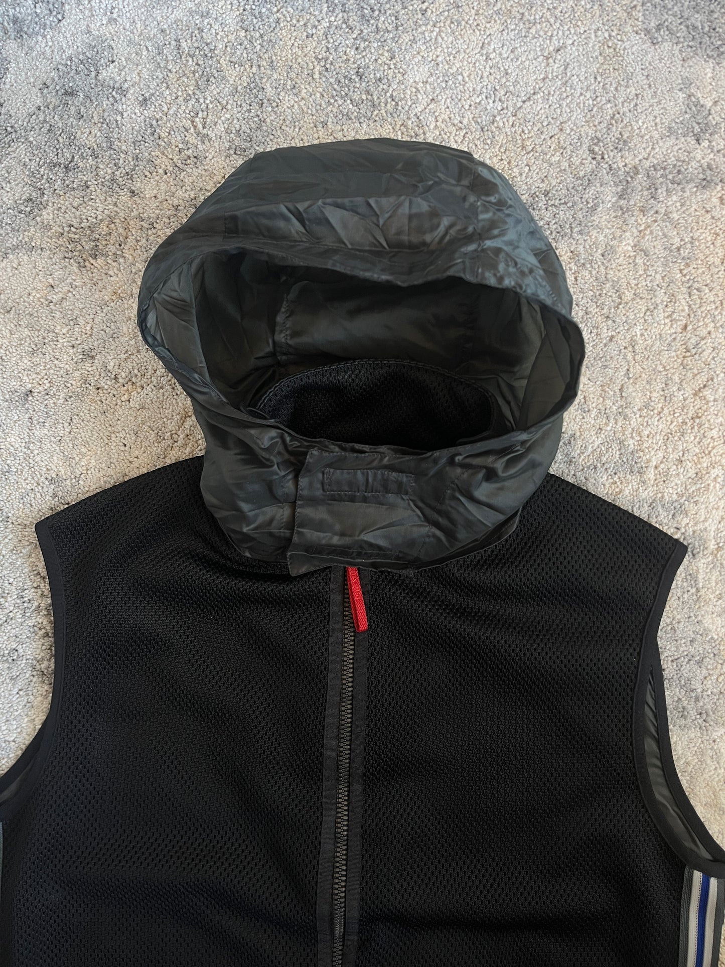 Prada SS2000 mesh & nylon vest
