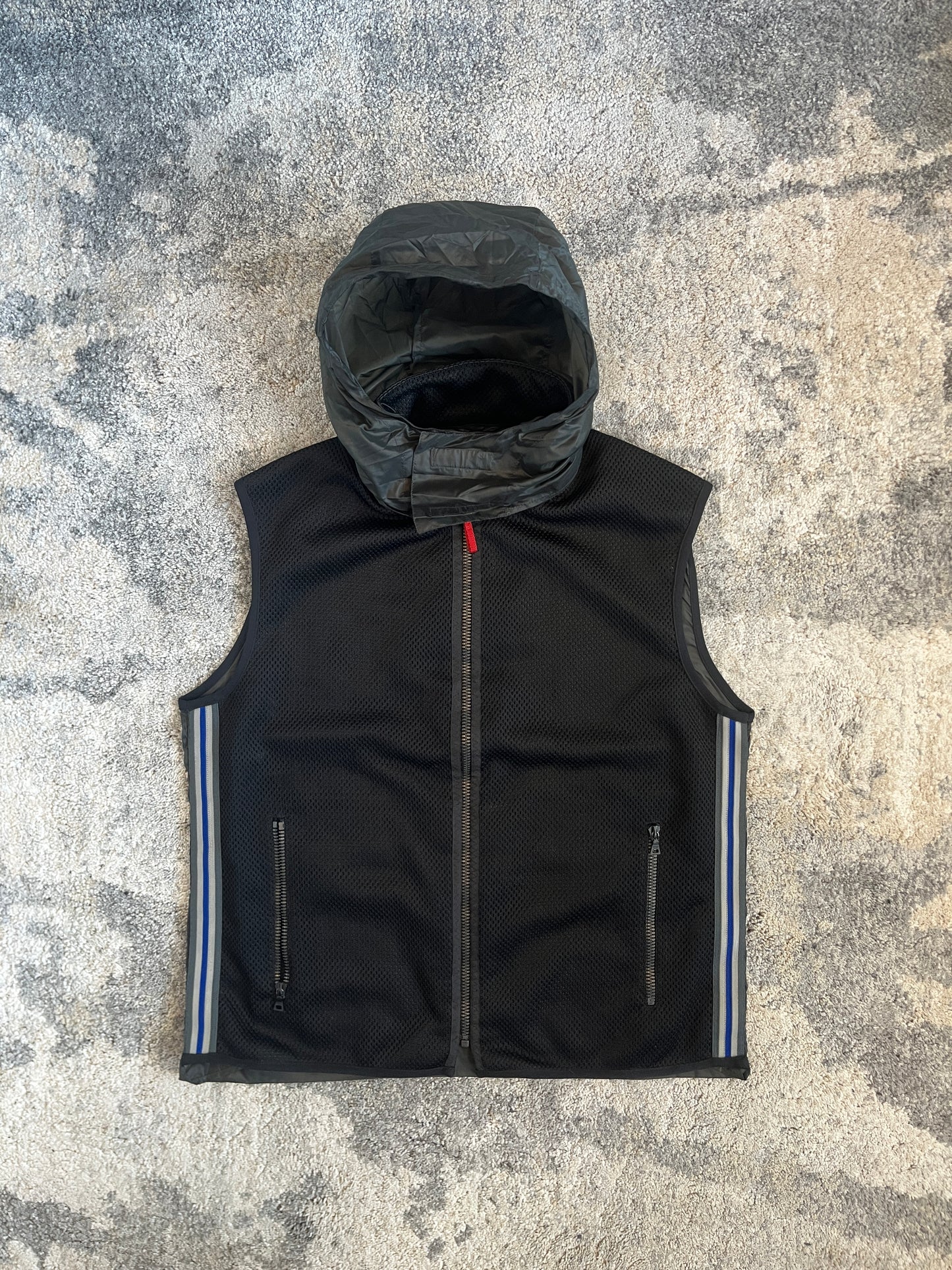 Prada SS2000 mesh & nylon vest