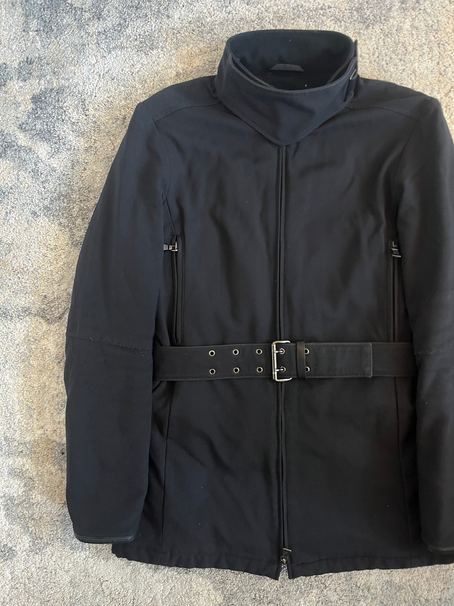 Prada FW1999 nylon belt jacket