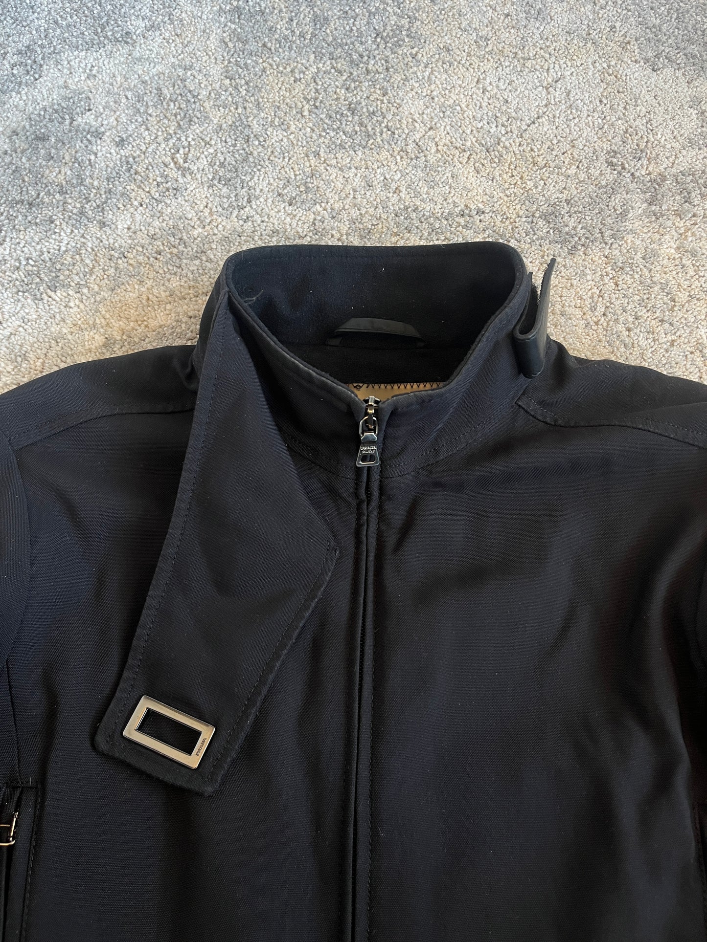 Prada FW1999 nylon belt jacket