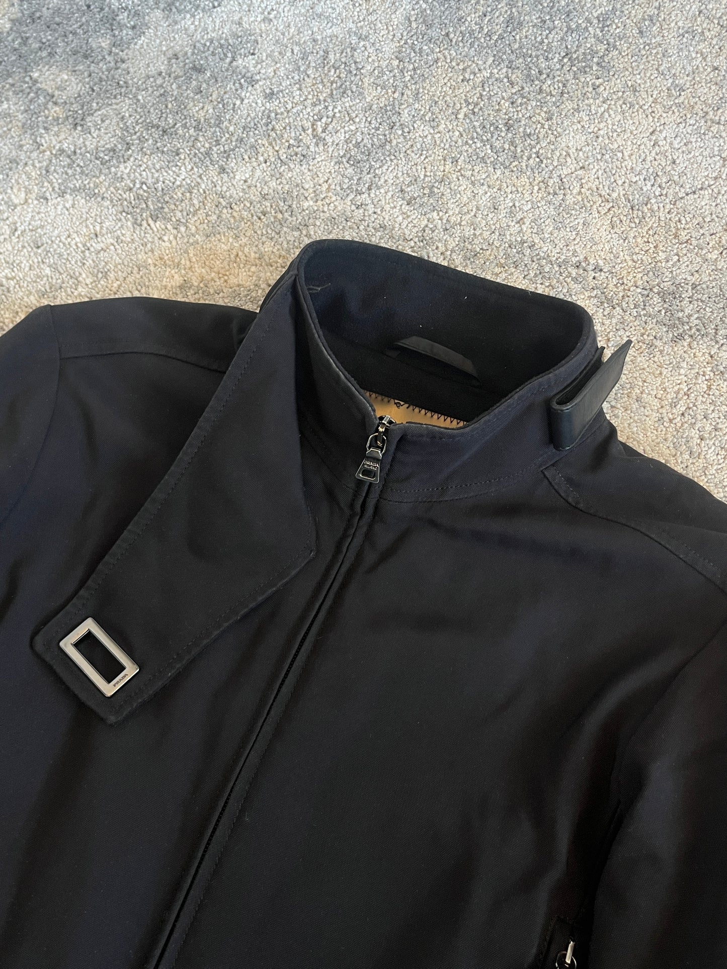 Prada FW1999 nylon belt jacket