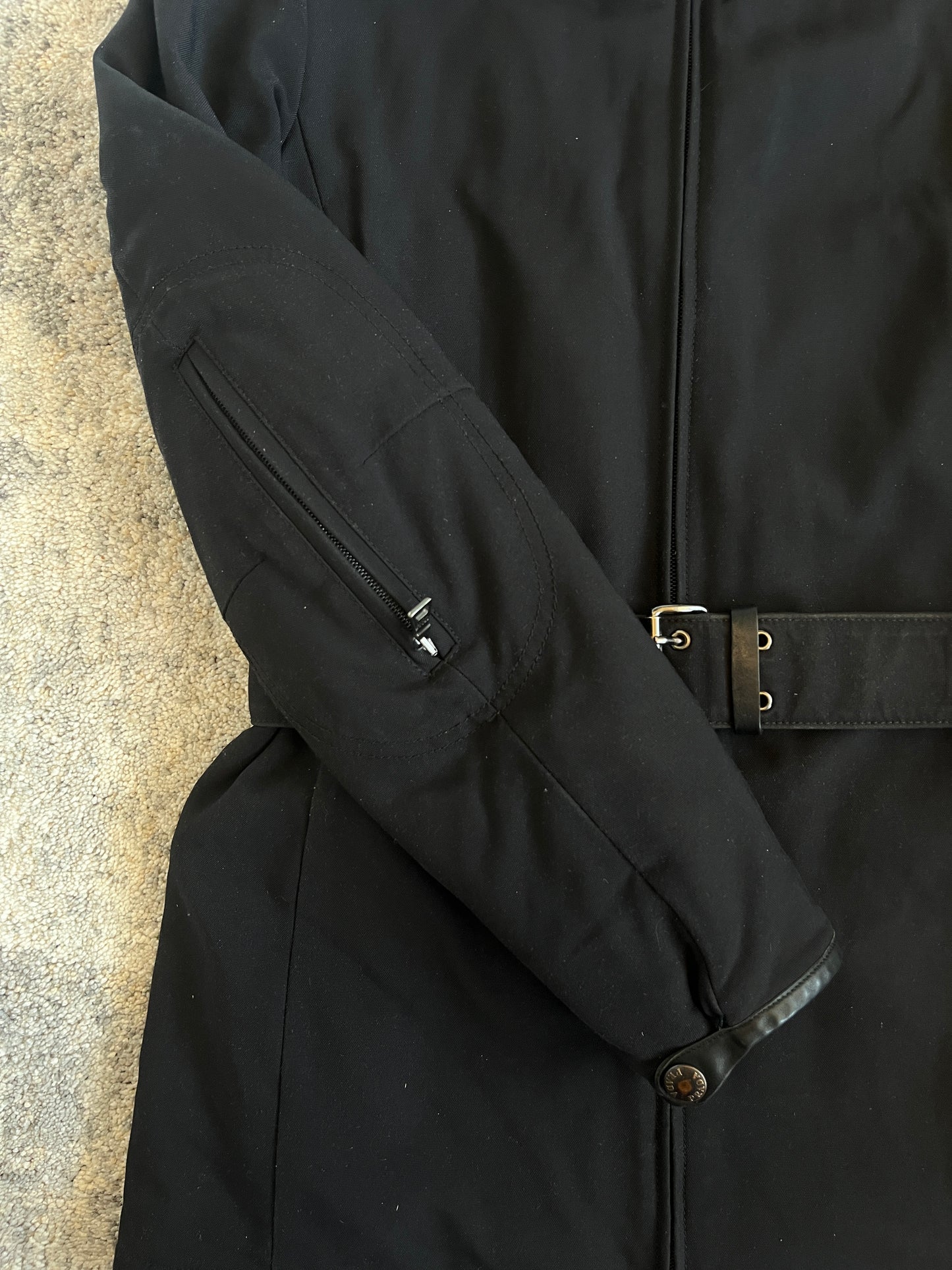 Prada FW1999 nylon belt jacket