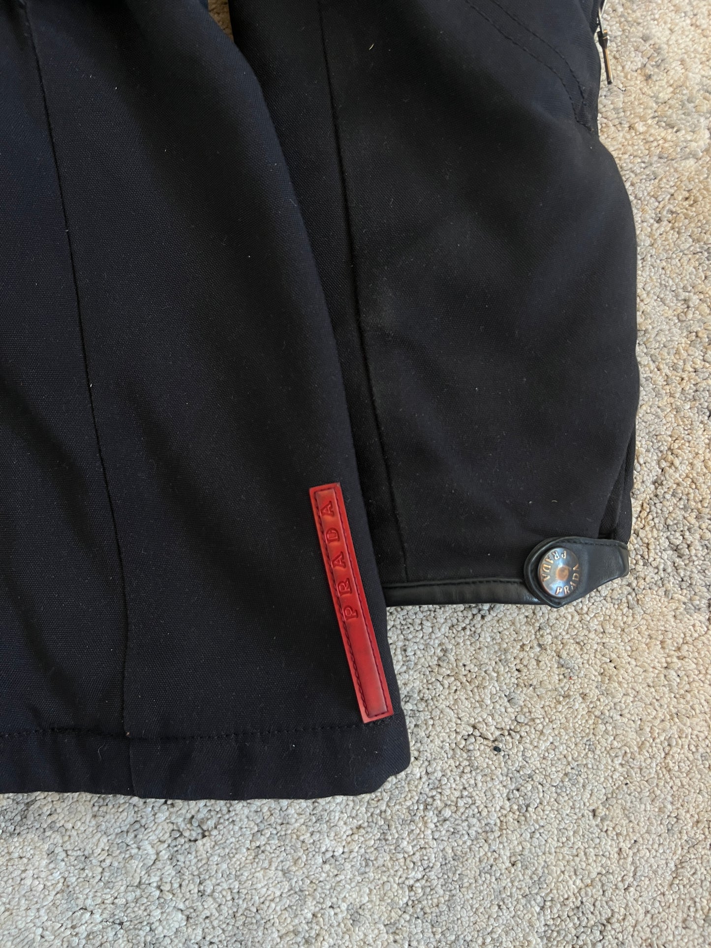 Prada FW1999 nylon belt jacket