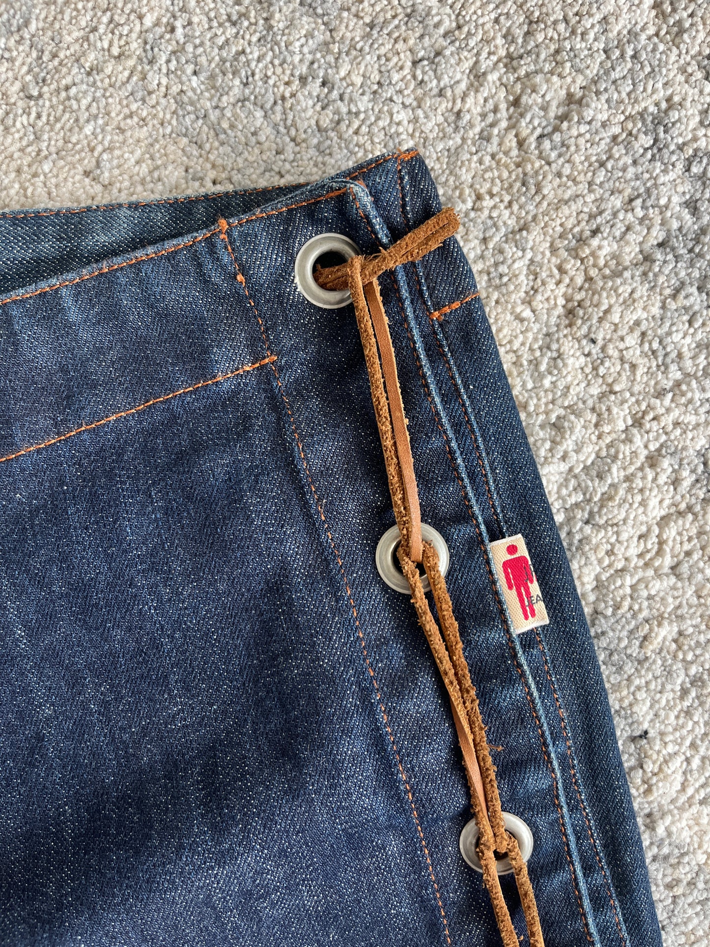 Jean Paul Gaultier 2000's denim jeans