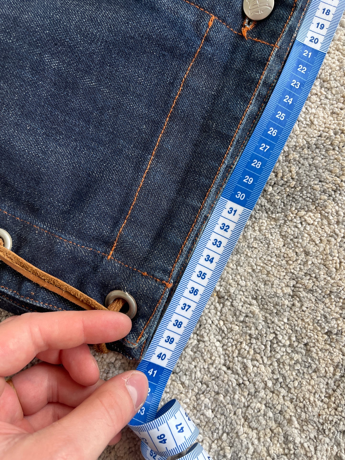 Jean Paul Gaultier 2000's denim jeans