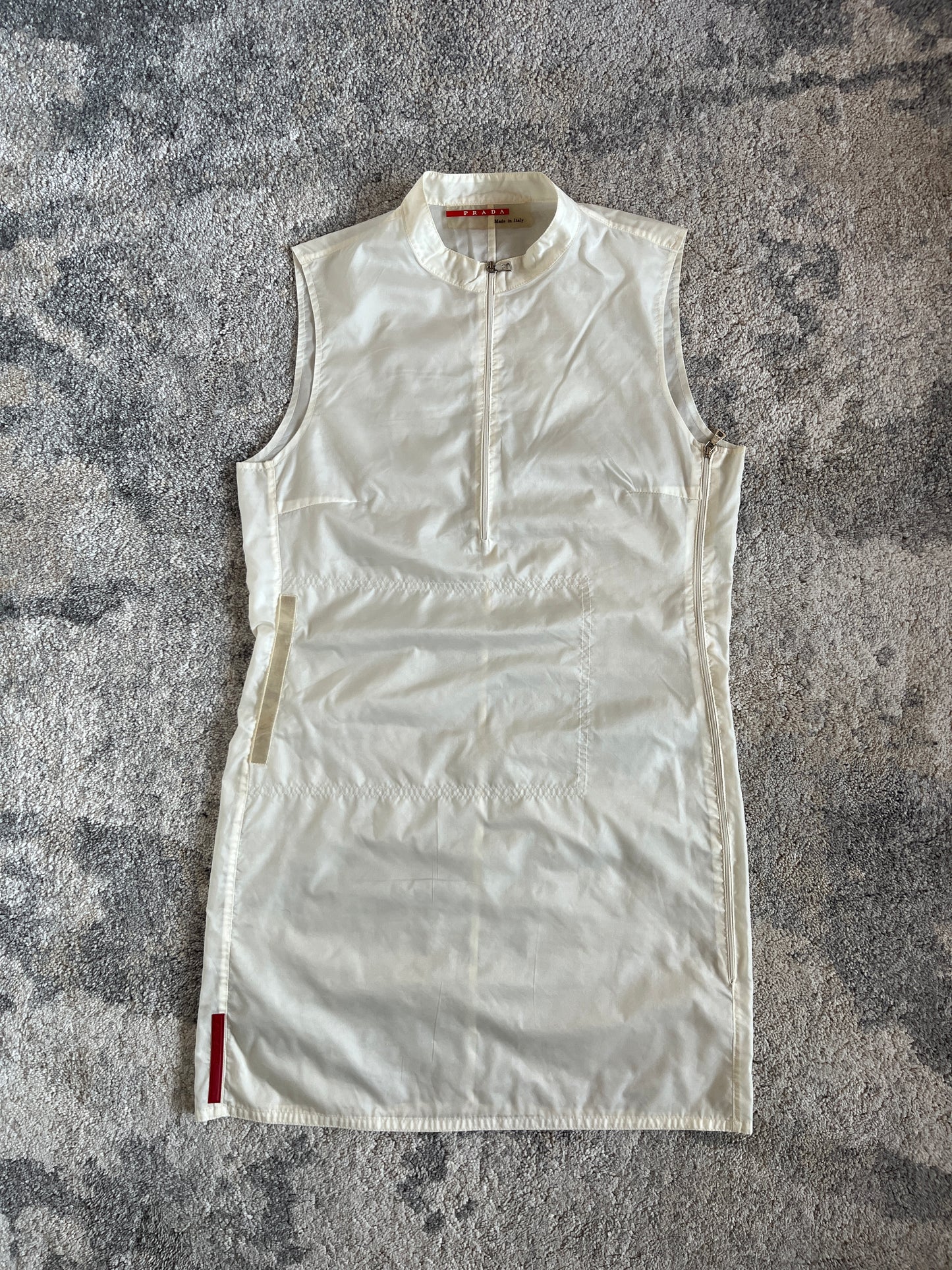 Prada SS1999 transparent nylon dress