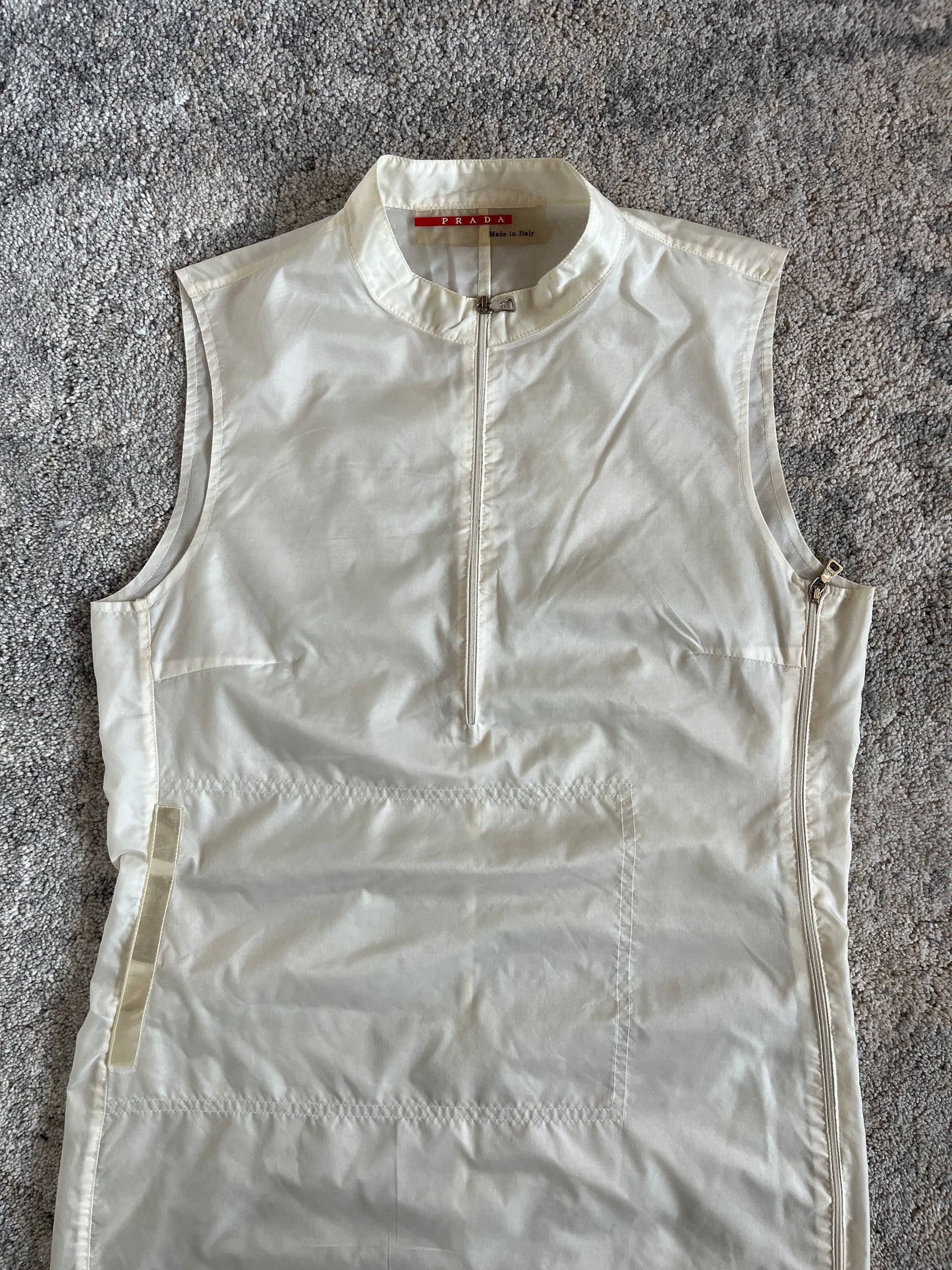 Prada SS1999 transparent nylon dress