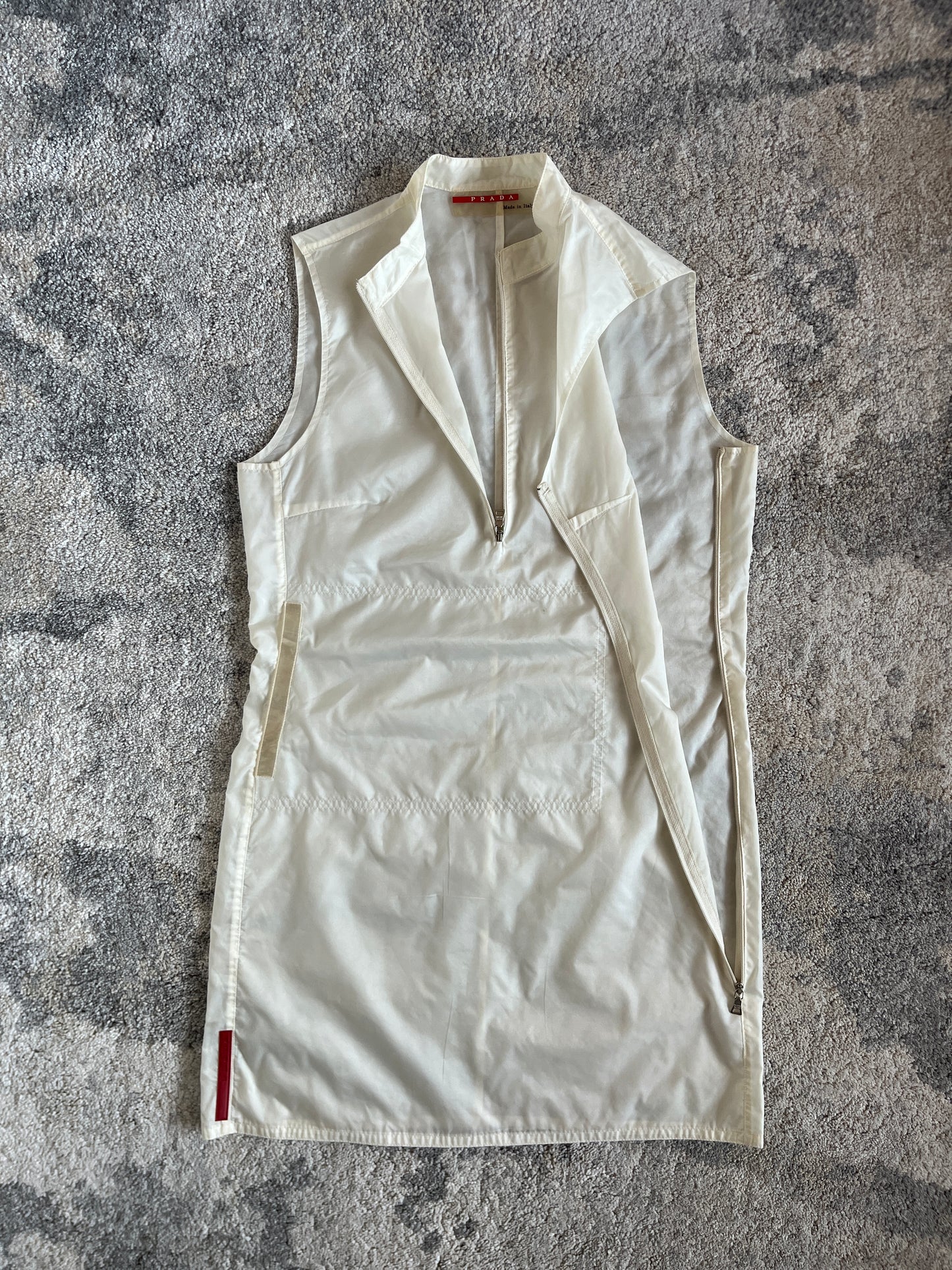 Prada SS1999 transparent nylon dress