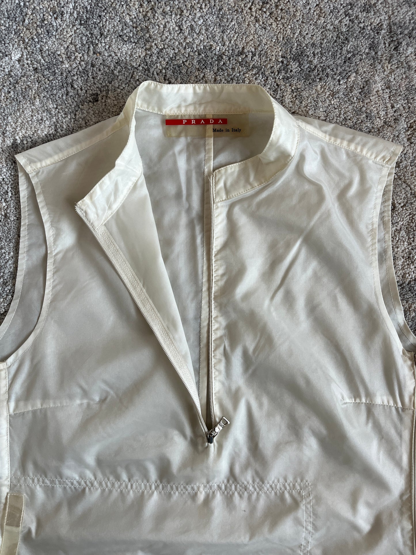 Prada SS1999 transparent nylon dress