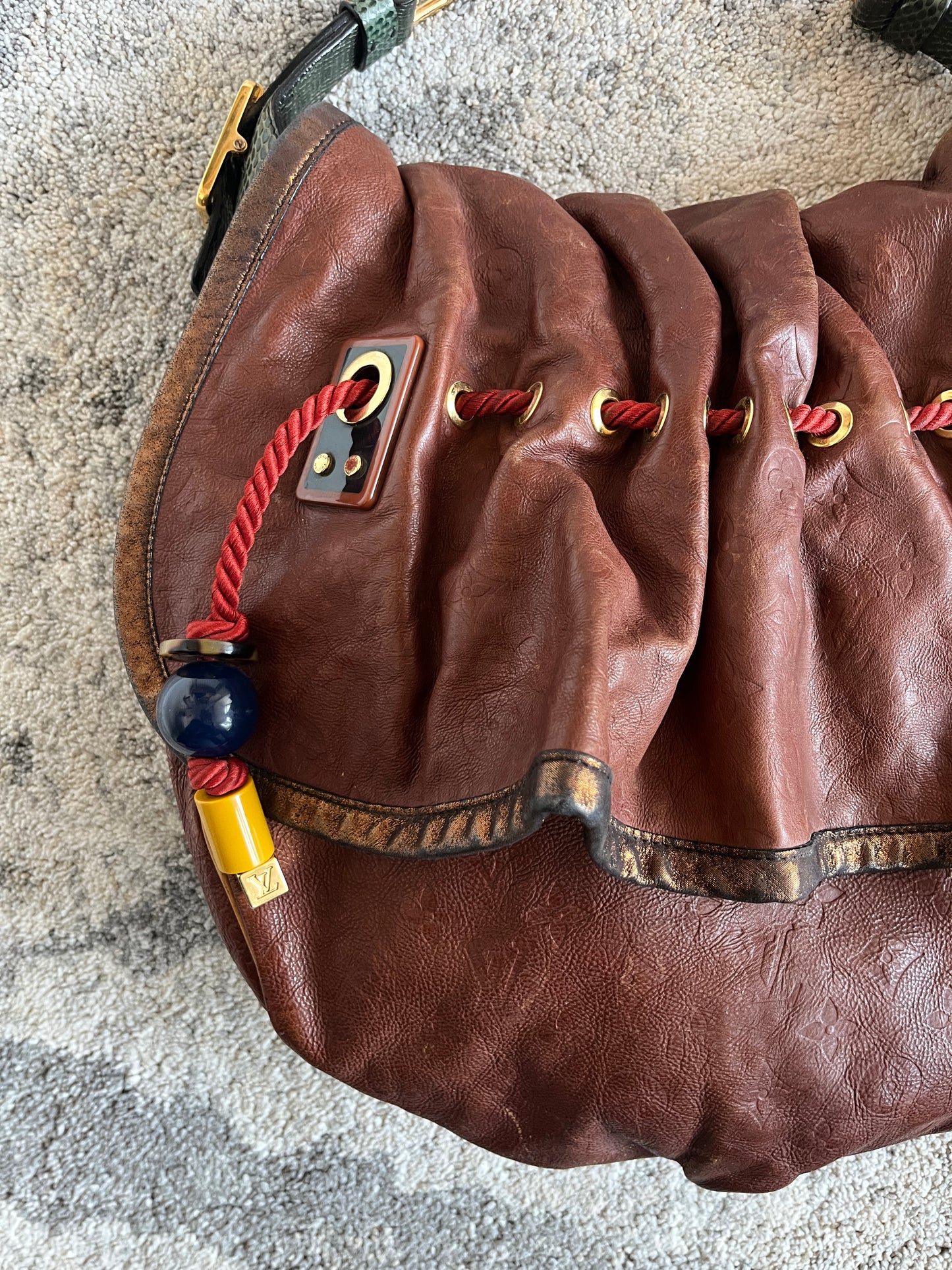 Louis Vuitton SS2009 kalahari leather bag