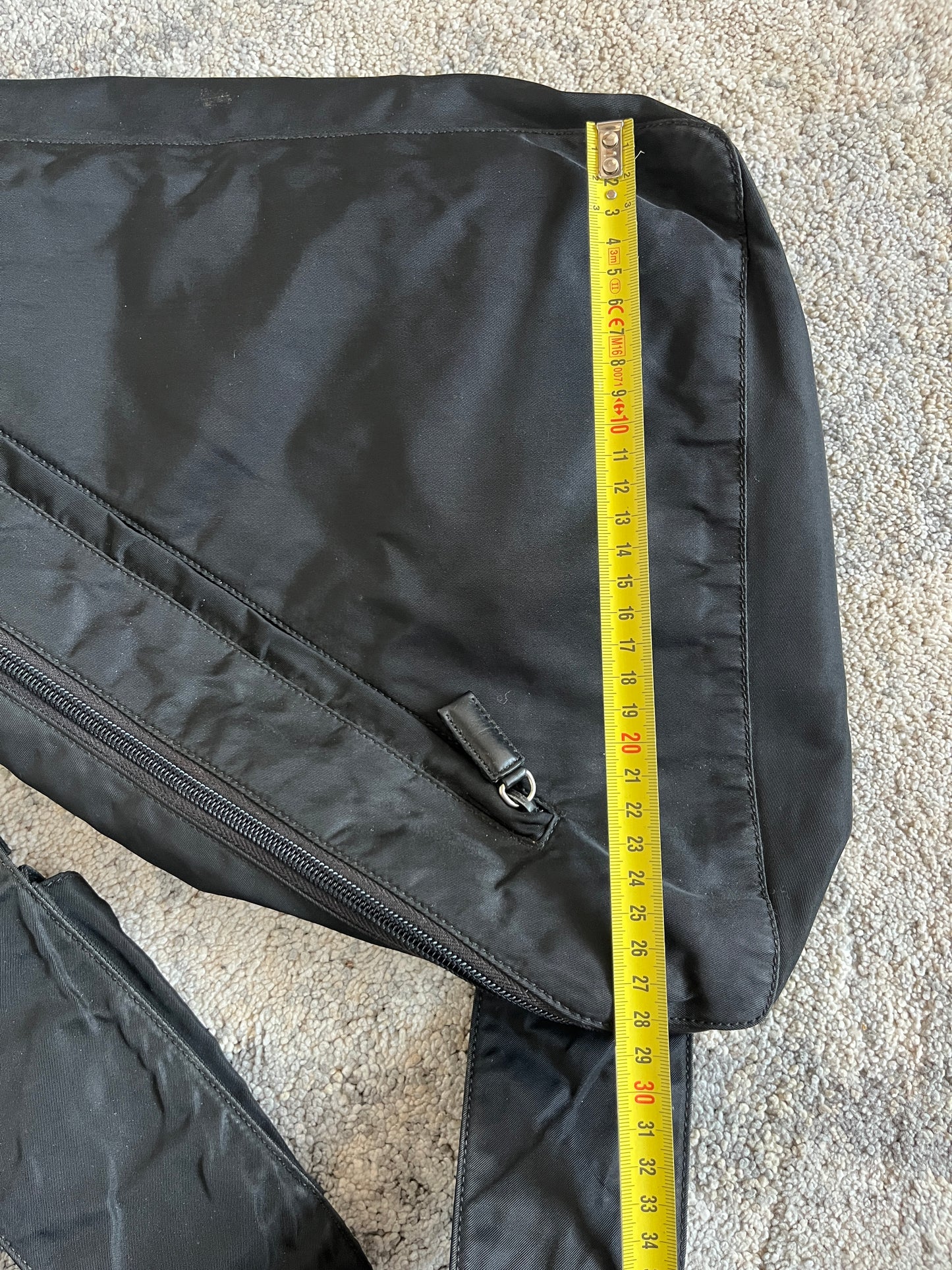 Prada SS1999 nylon chest rig backpack