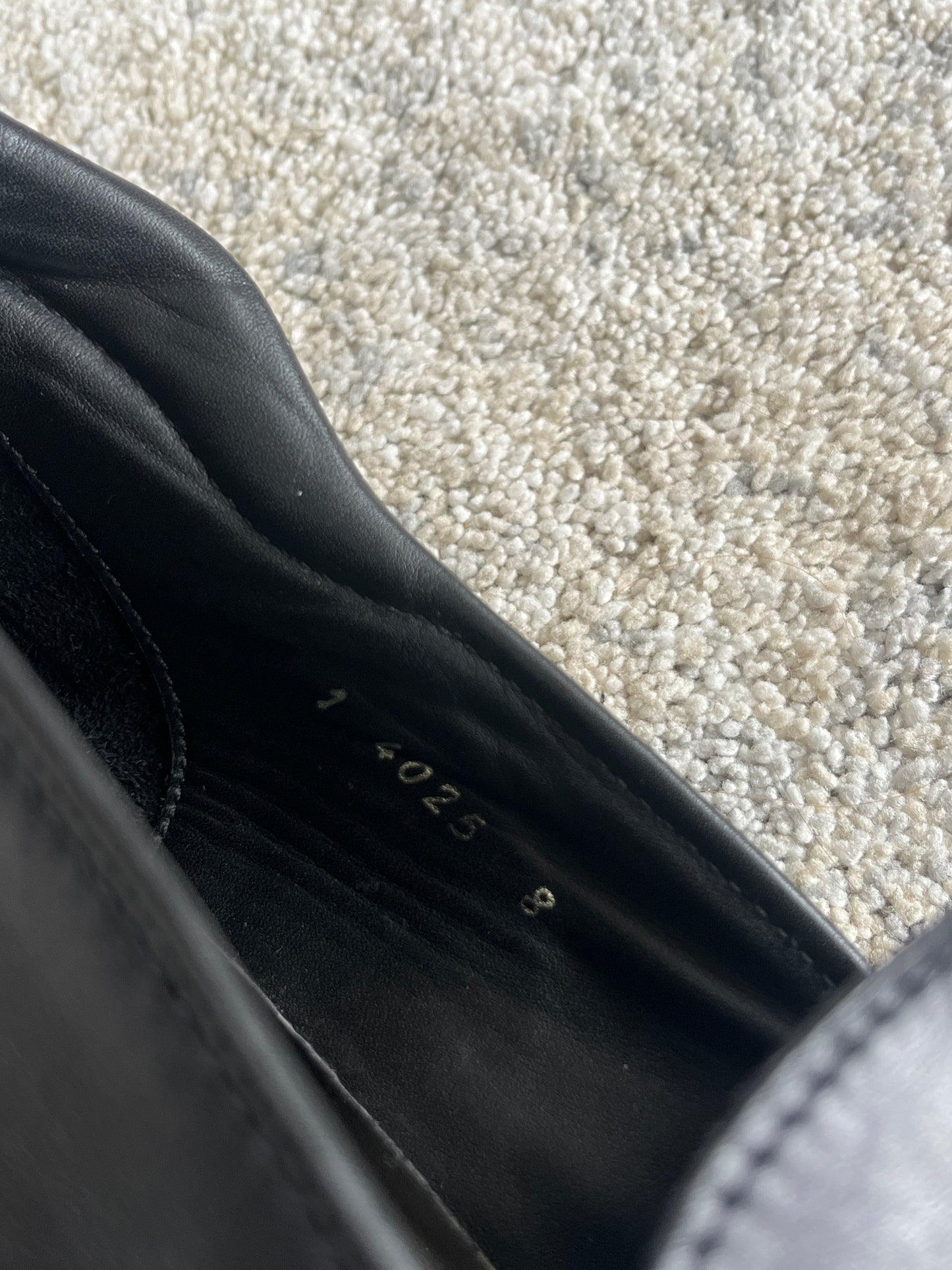 Prada SS1998 leather loafers