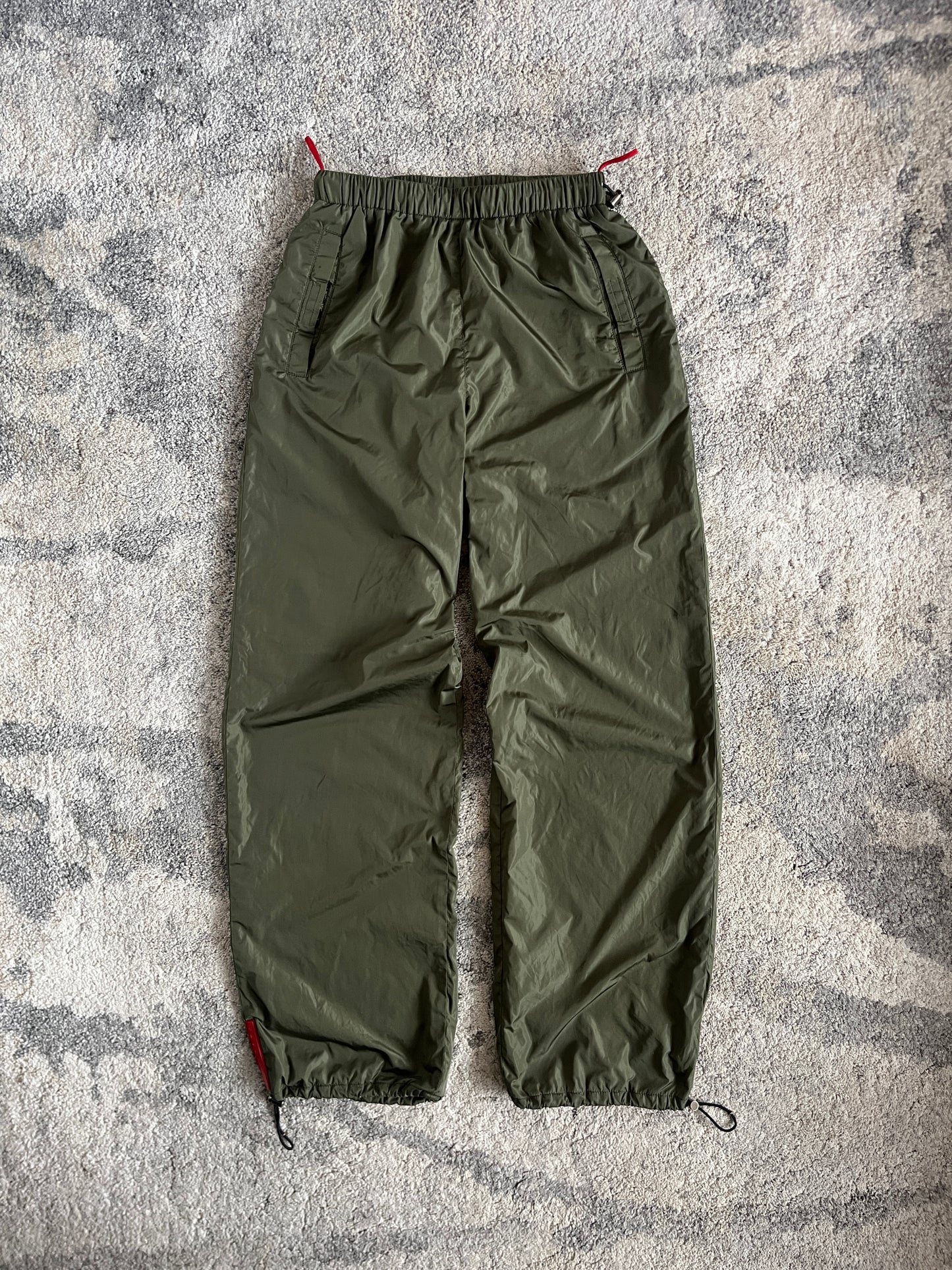 Prada FW1999 nylon track pants