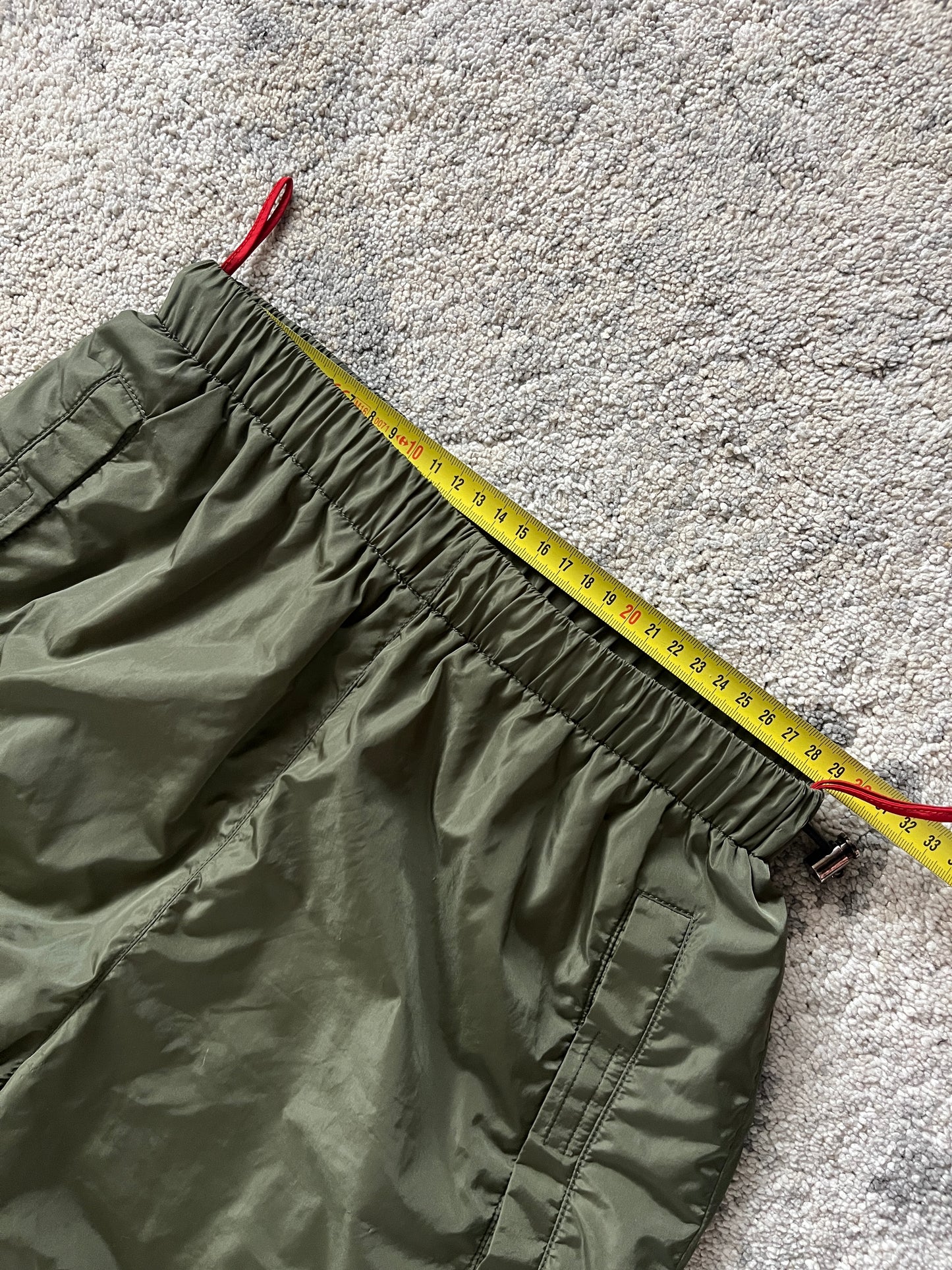 Prada FW1999 nylon track pants