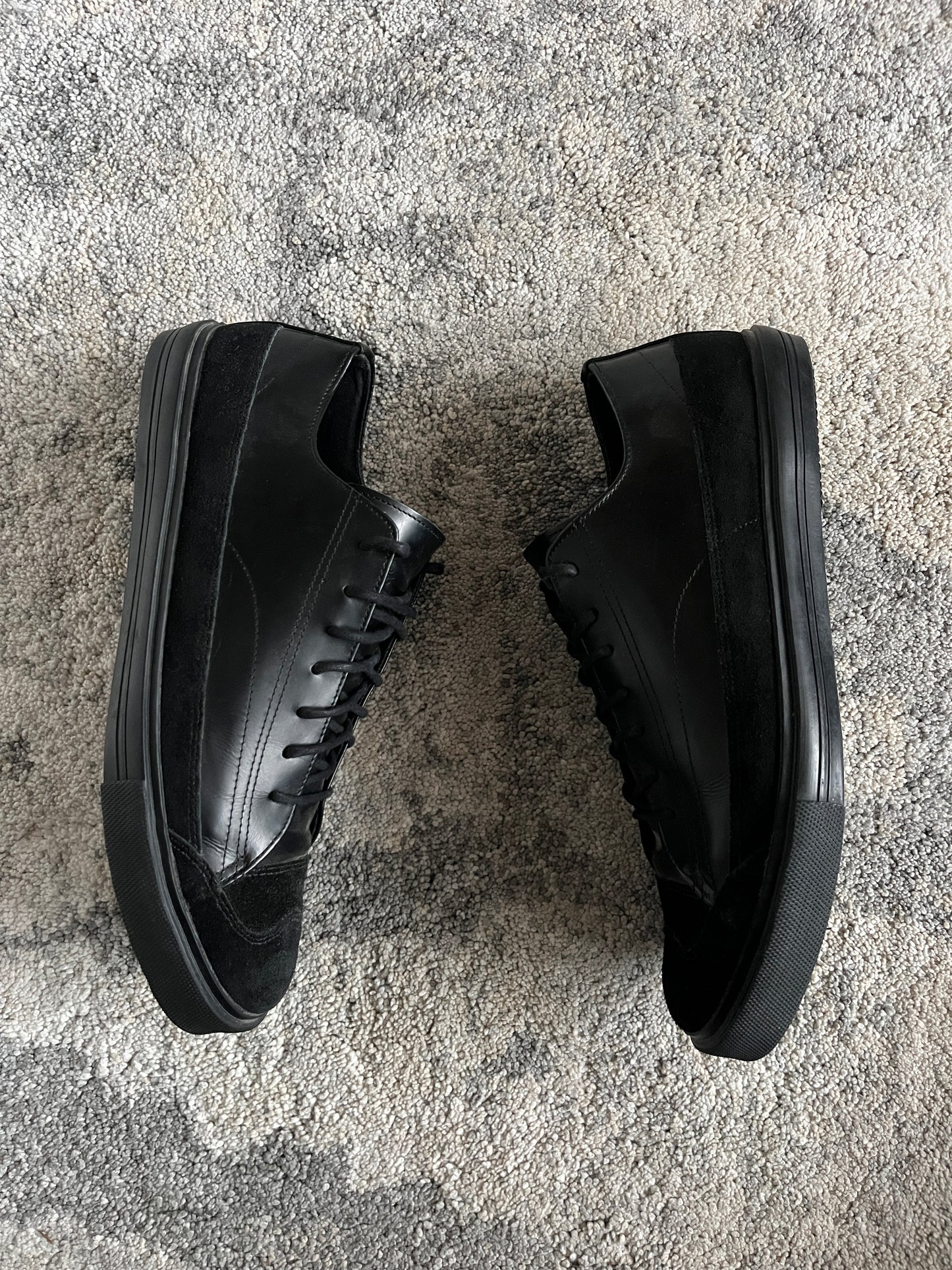 Comme des Garçons H+ leather flat shoes