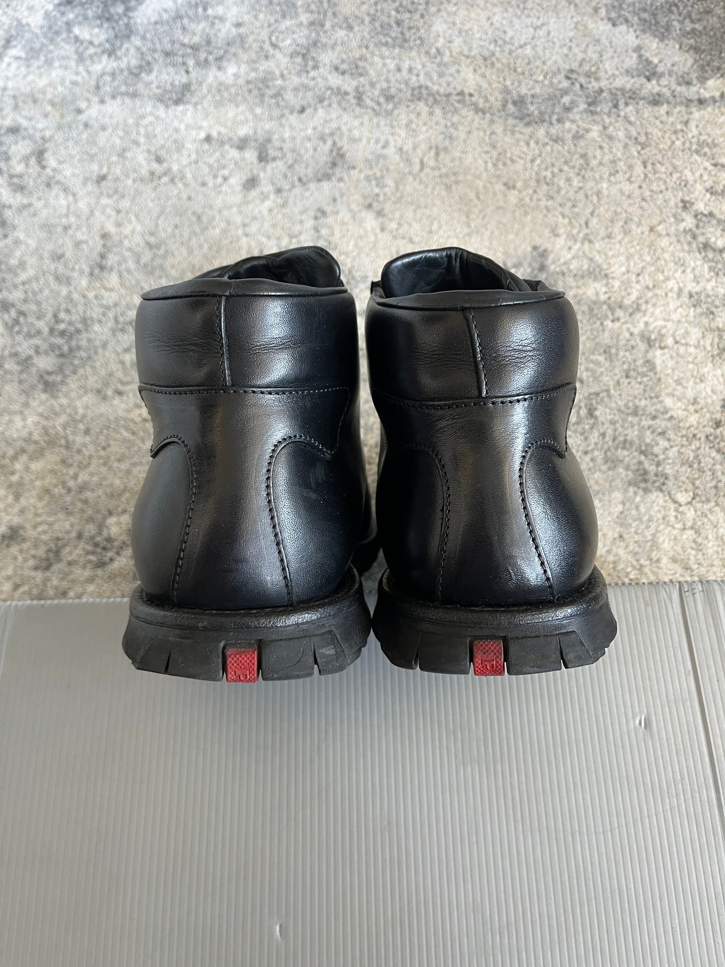 Prada 2000's leather hiking boots