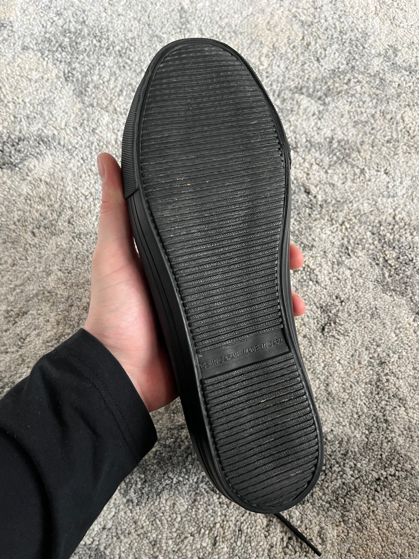 Comme des Garçons H+ leather flat shoes