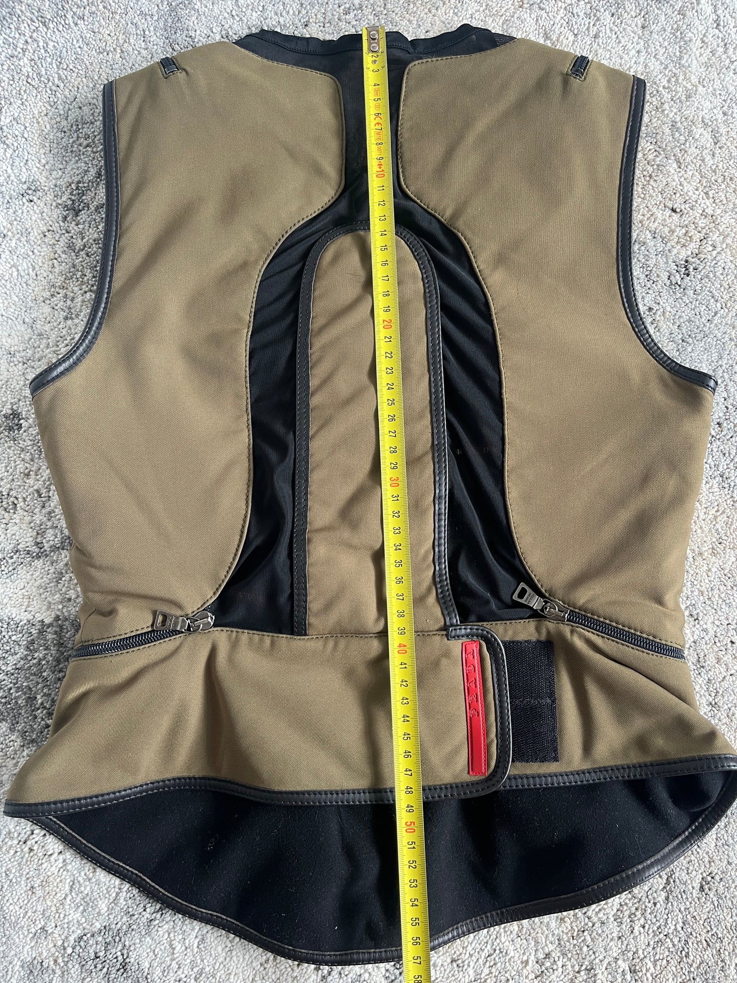 Prada FW1999 sport nylon & fleece vest