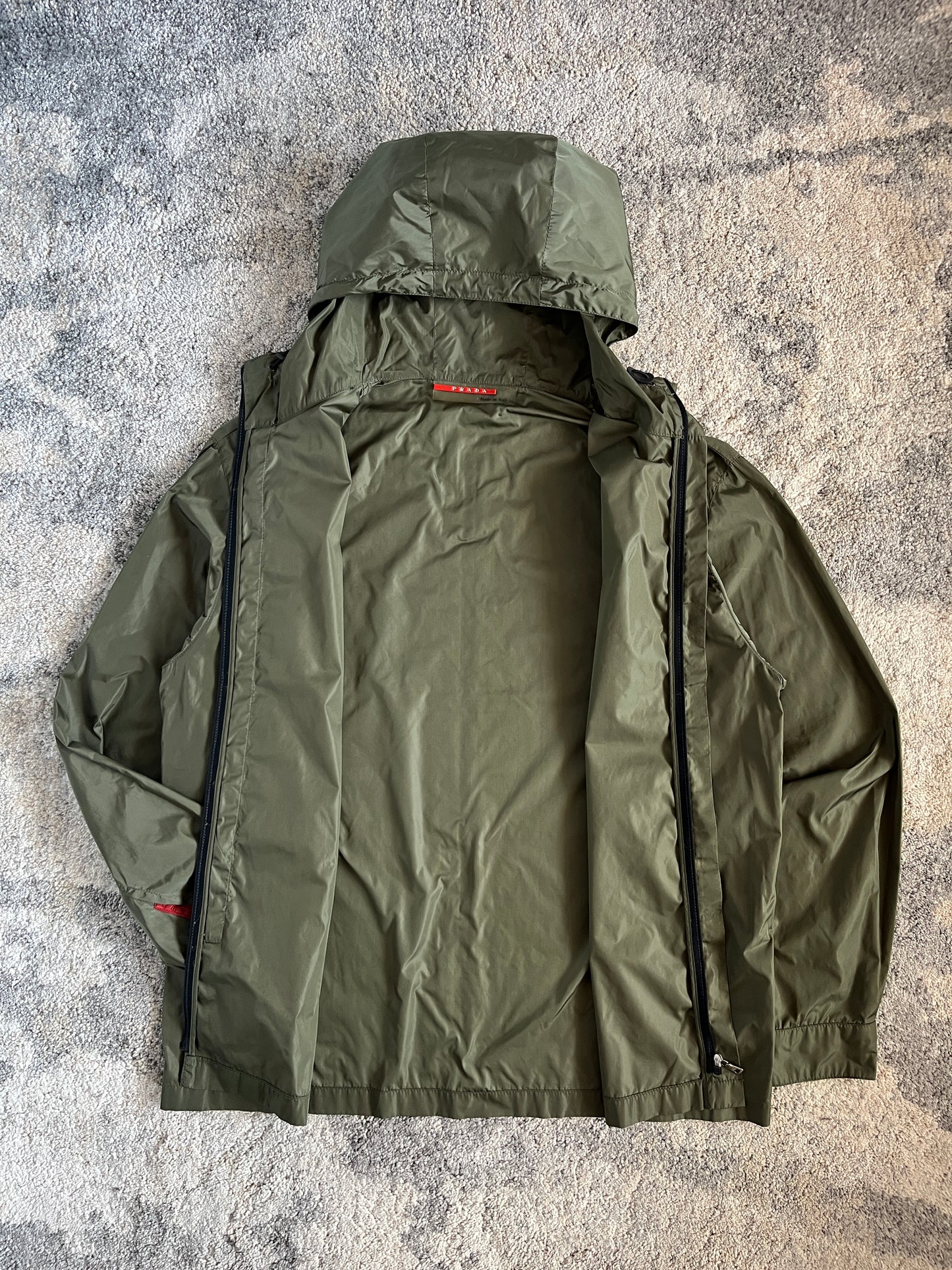 Prada SS1999 nylon zip jacket