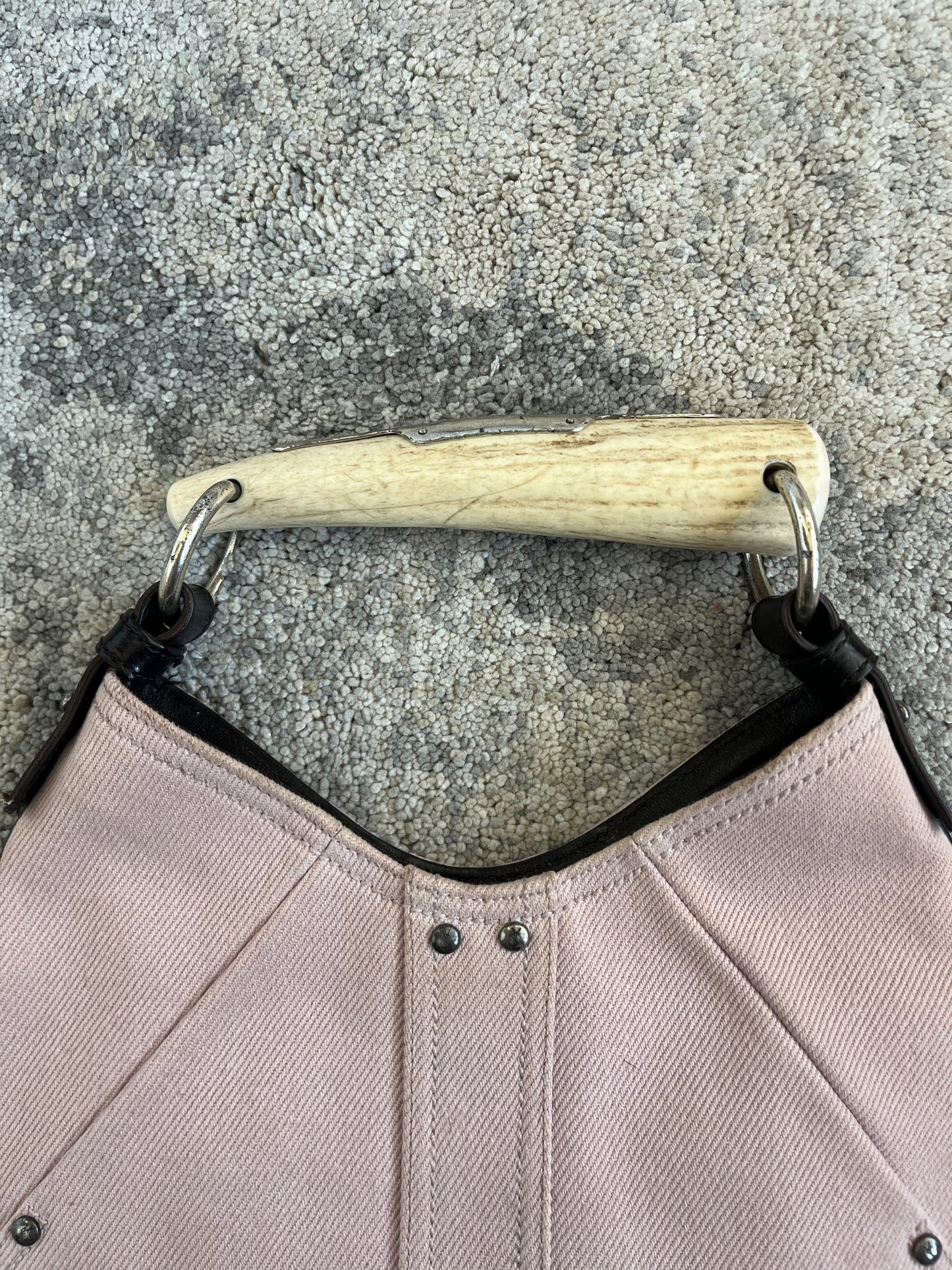 Yves Saint Laurent FW2002 canvas mombasa