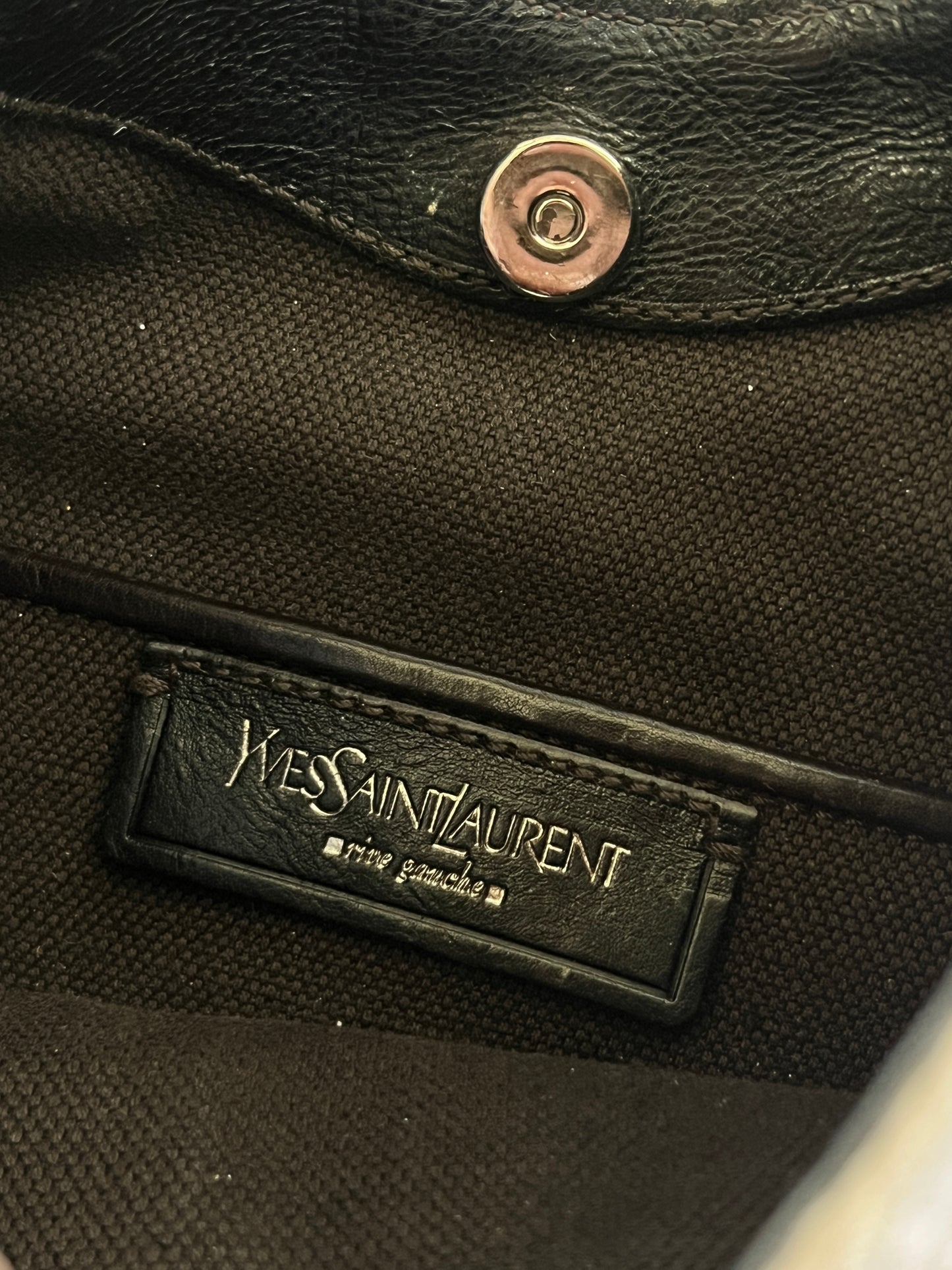 Yves Saint Laurent FW2002 canvas mombasa