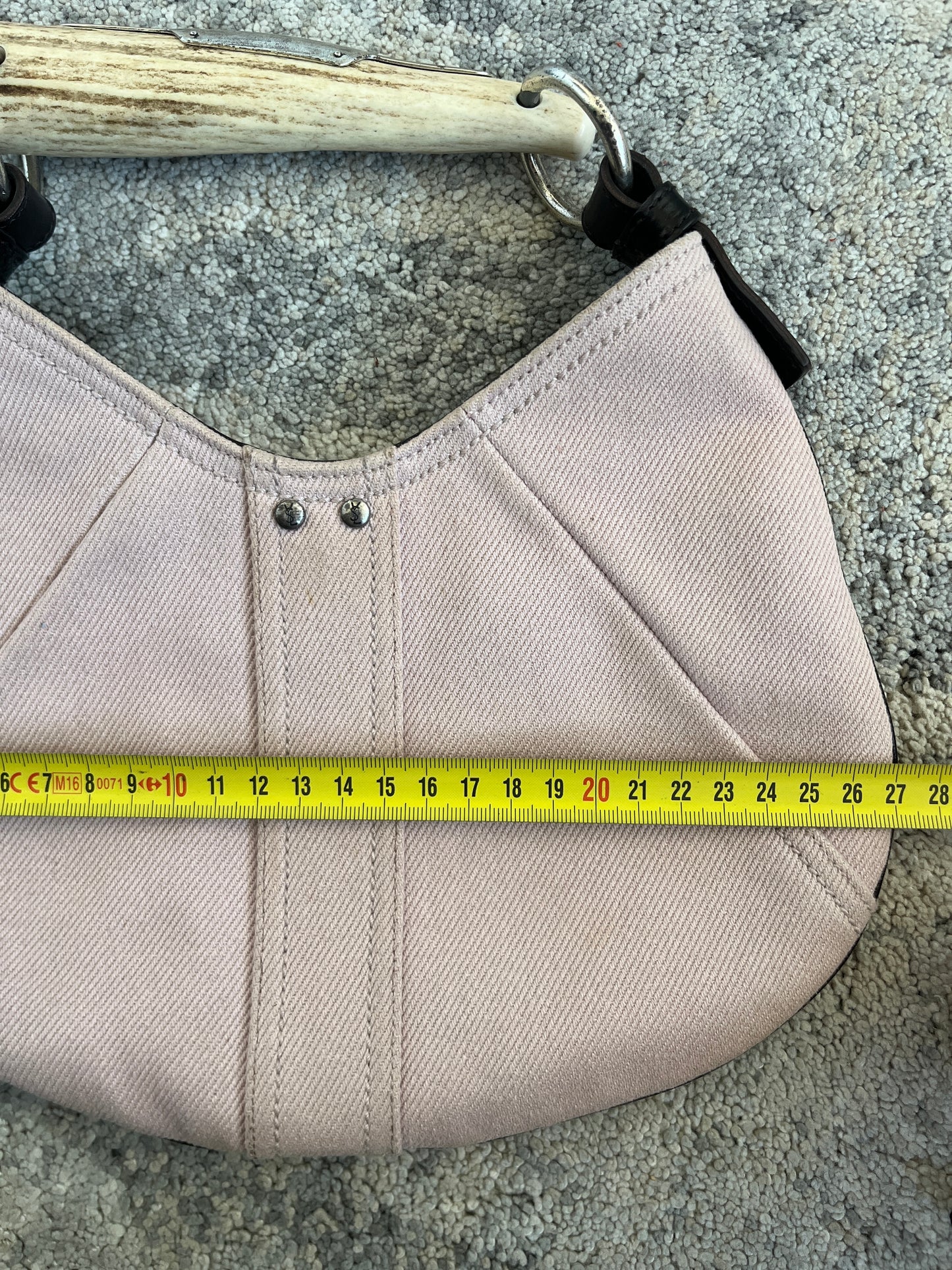 Yves Saint Laurent FW2002 canvas mombasa