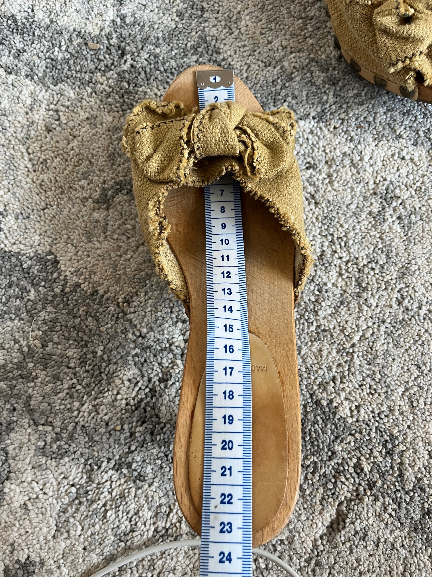 Miu Miu 2000's wood mules