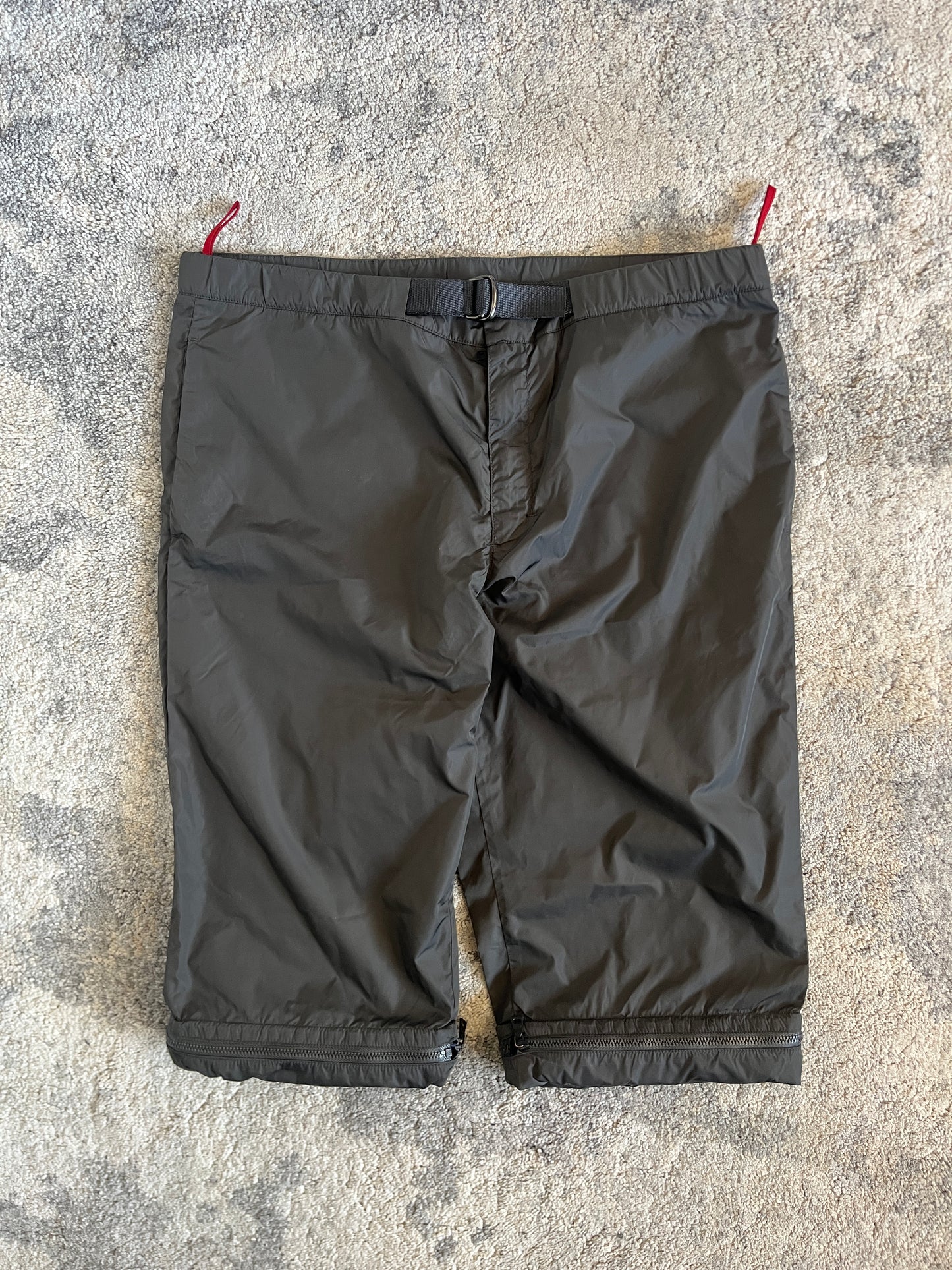 Prada SS2000 nylon convertible pants