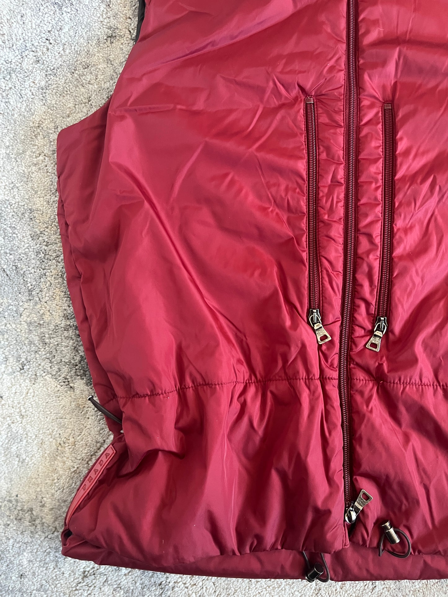 Prada 1999 nylon vest