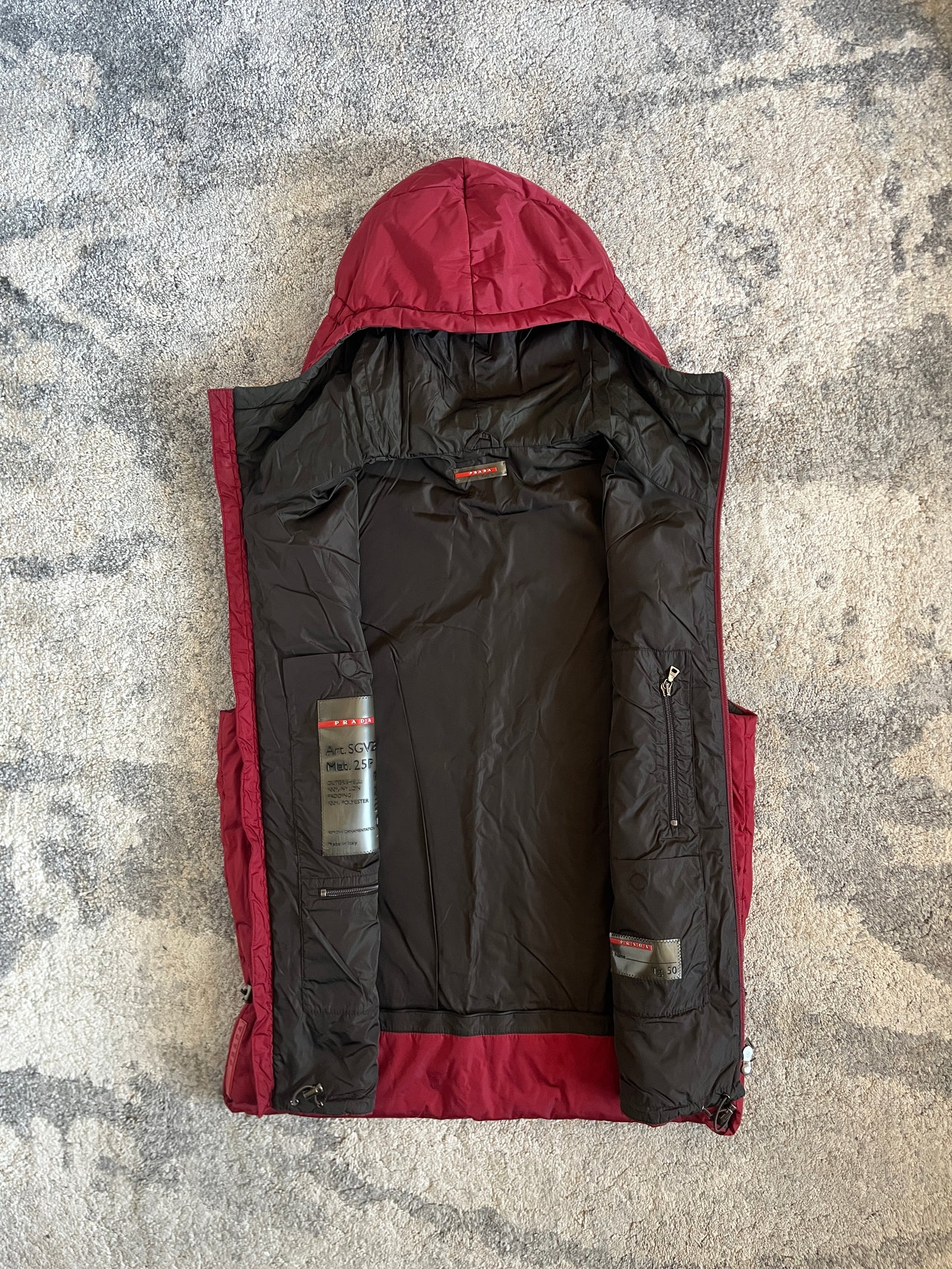 Prada 1999 nylon vest