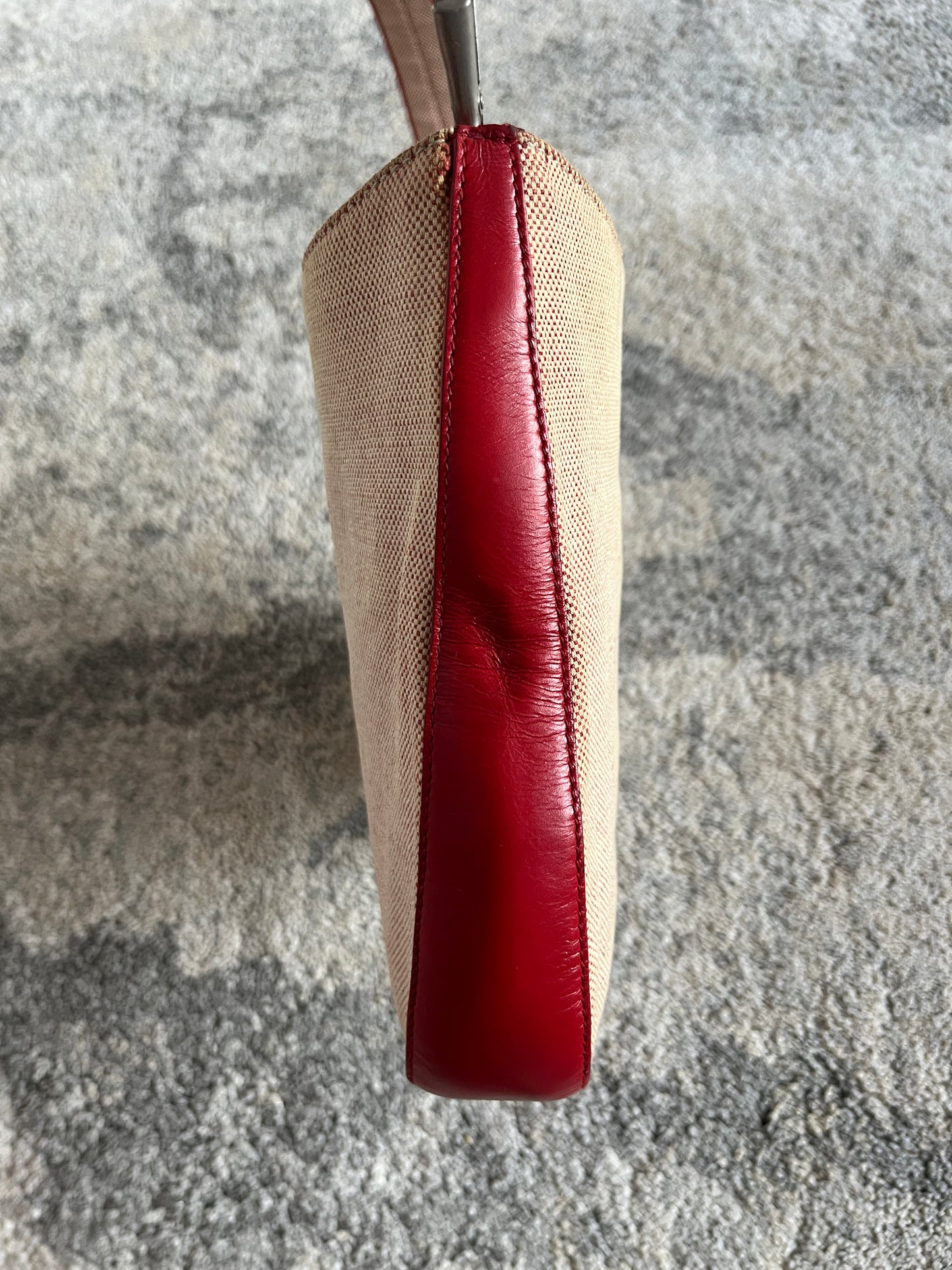 Prada SS1999 linen shoulder bag