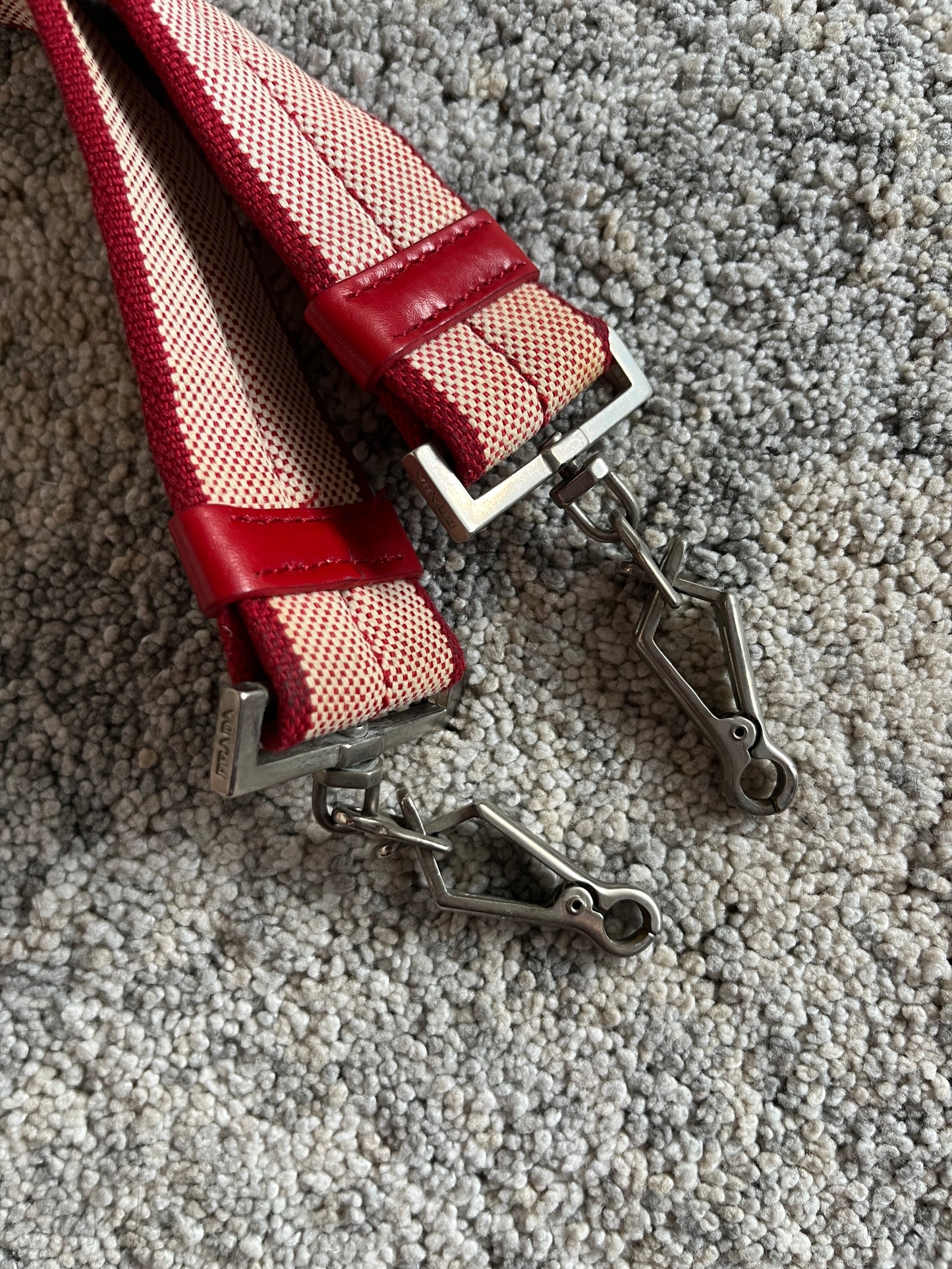 Prada SS1999 linen shoulder bag