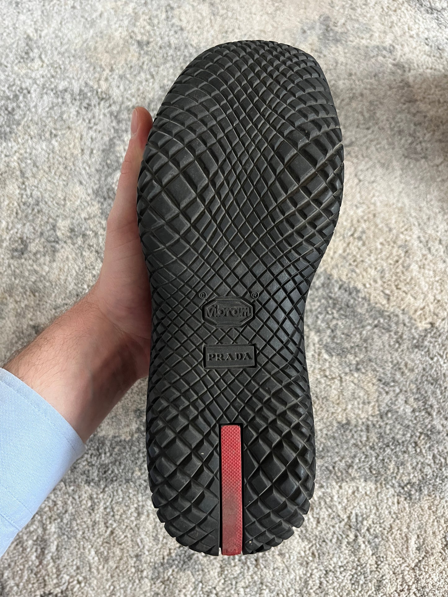 Prada FW1999 leather chelsea boots with vibram soles