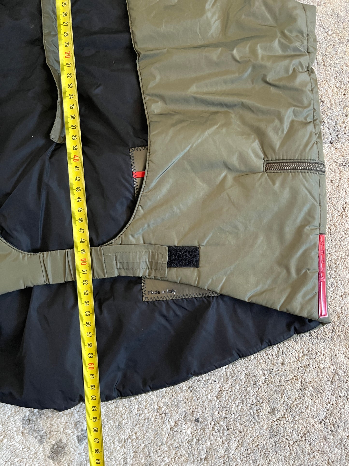Prada FW1999 nylon open back vest