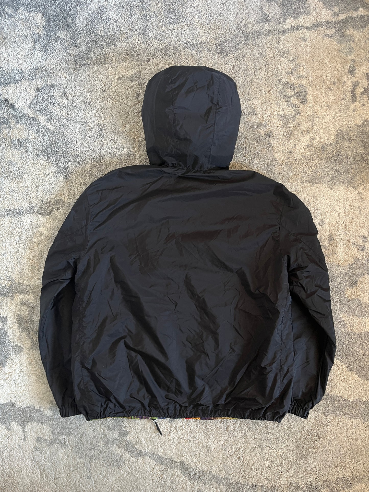 Prada 2018 nylon reversible psychedelic jacket