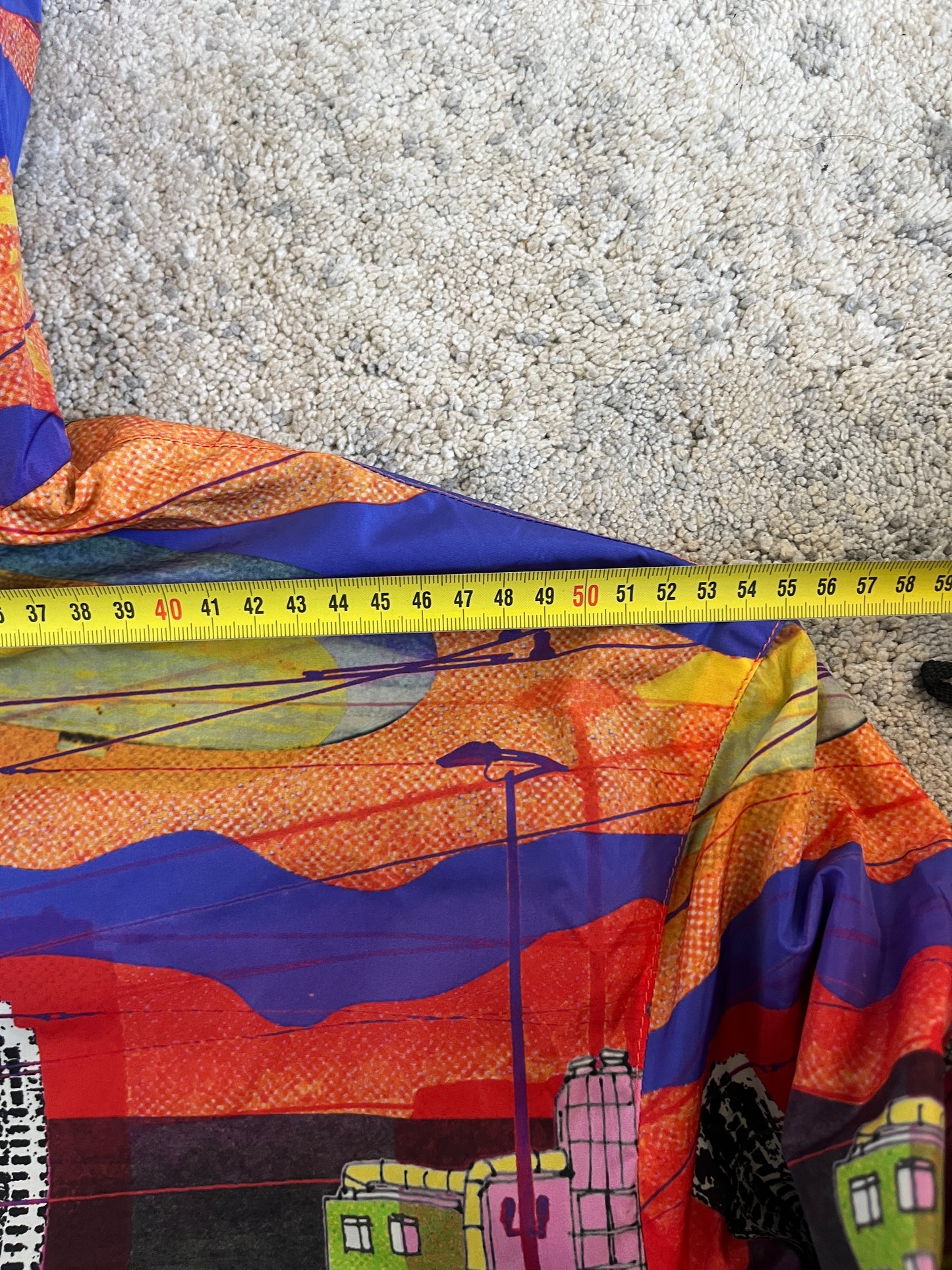Prada 2018 nylon reversible psychedelic jacket