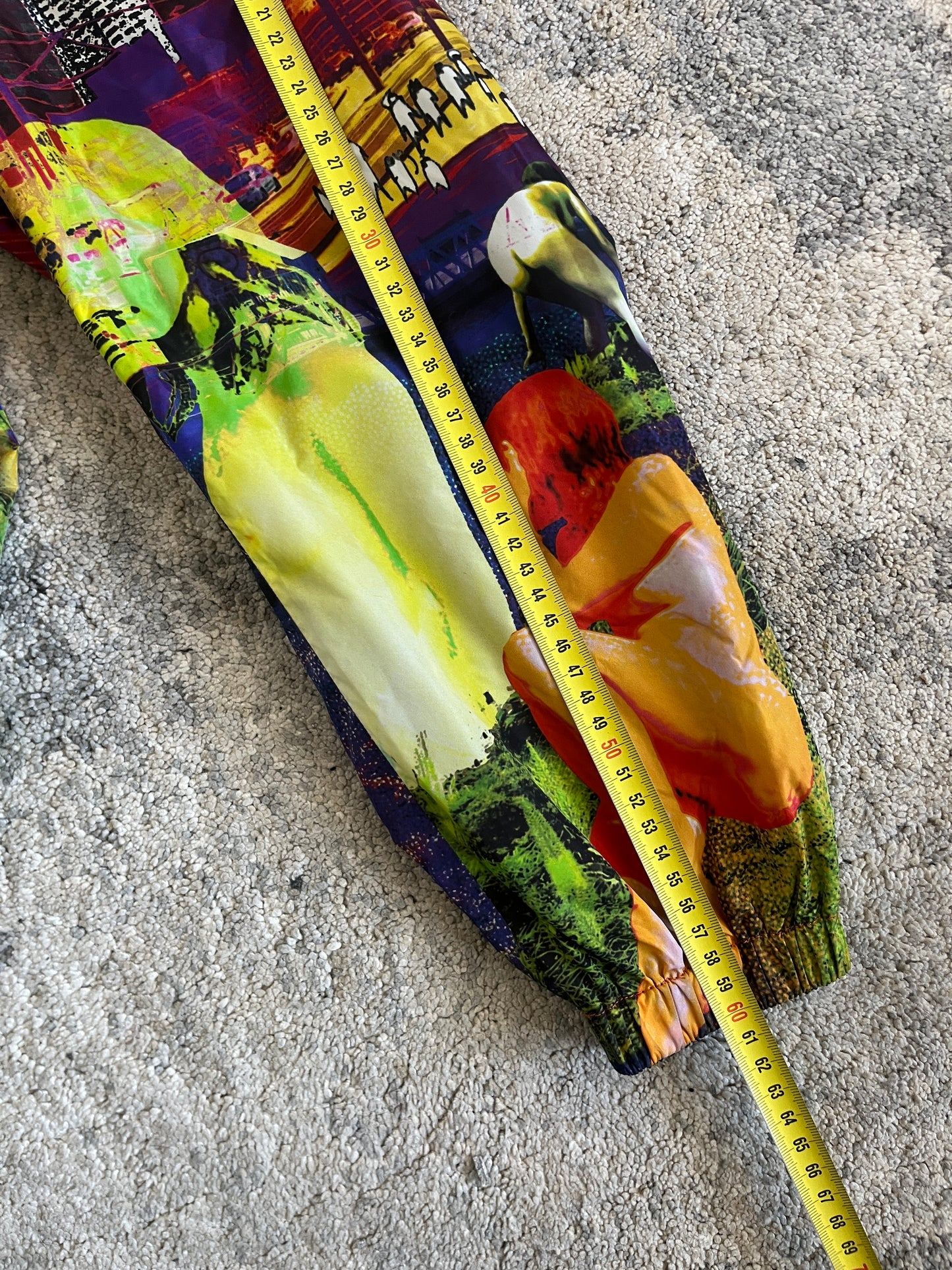 Prada 2018 nylon reversible psychedelic jacket