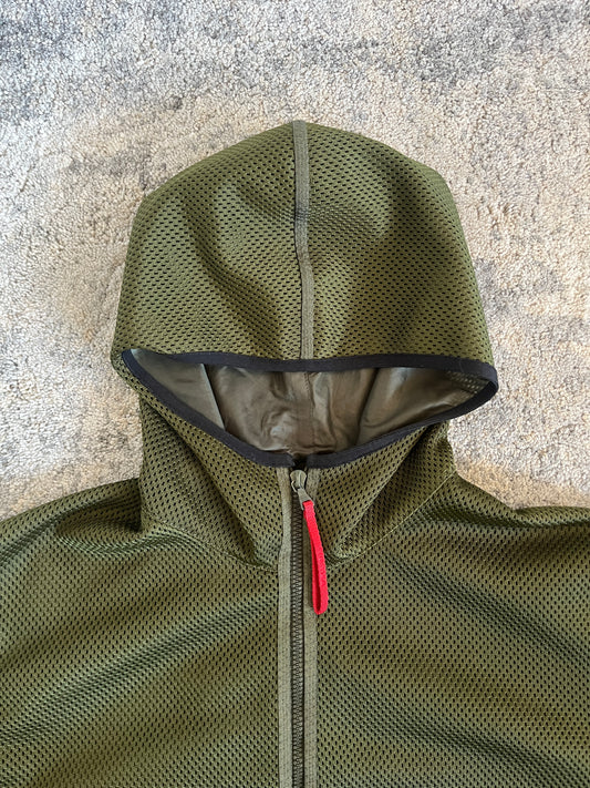 Prada SS2000 mesh& nylon convertible jacket