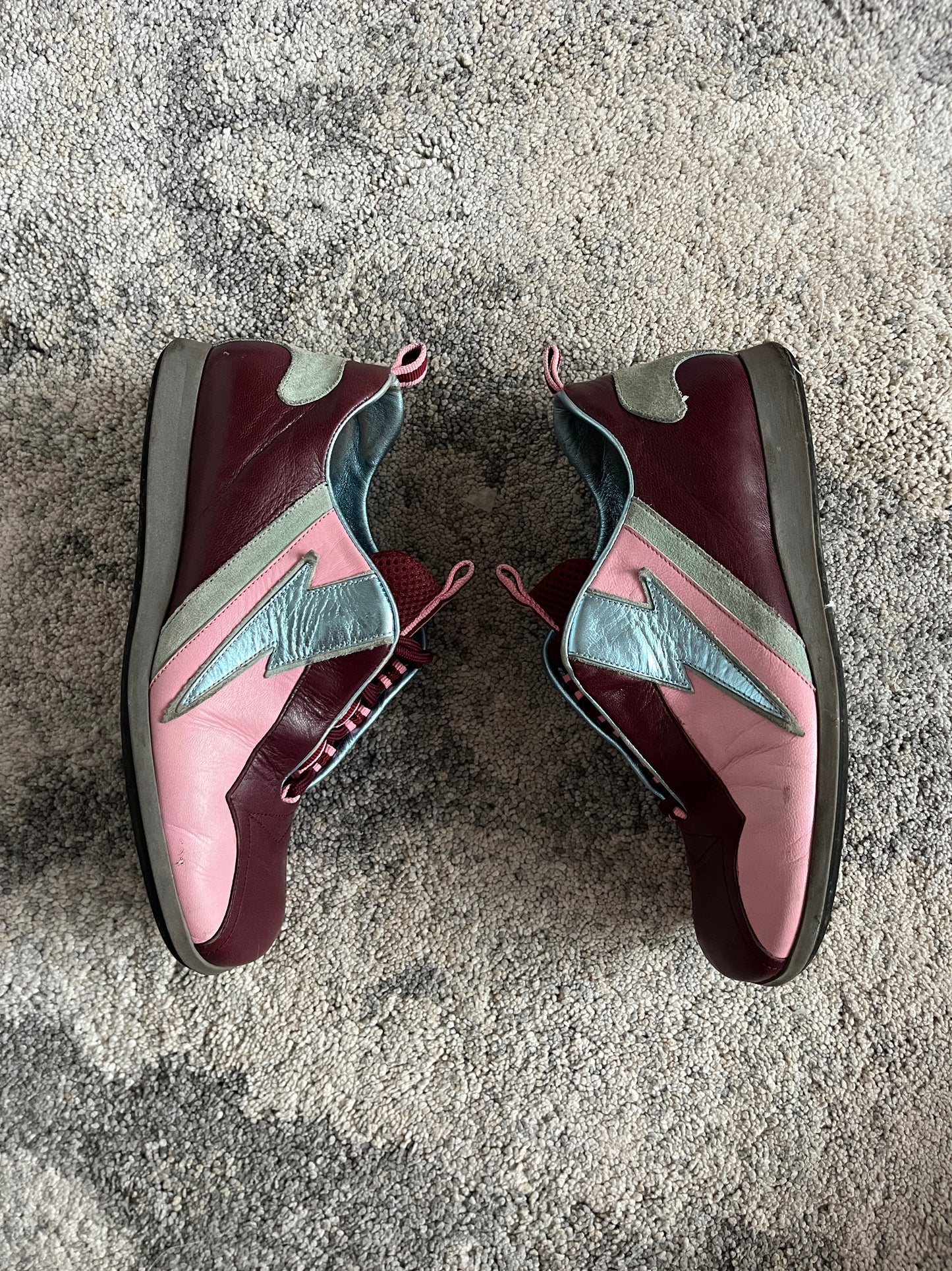 Miu Miu FW1999 leather lightning trainers