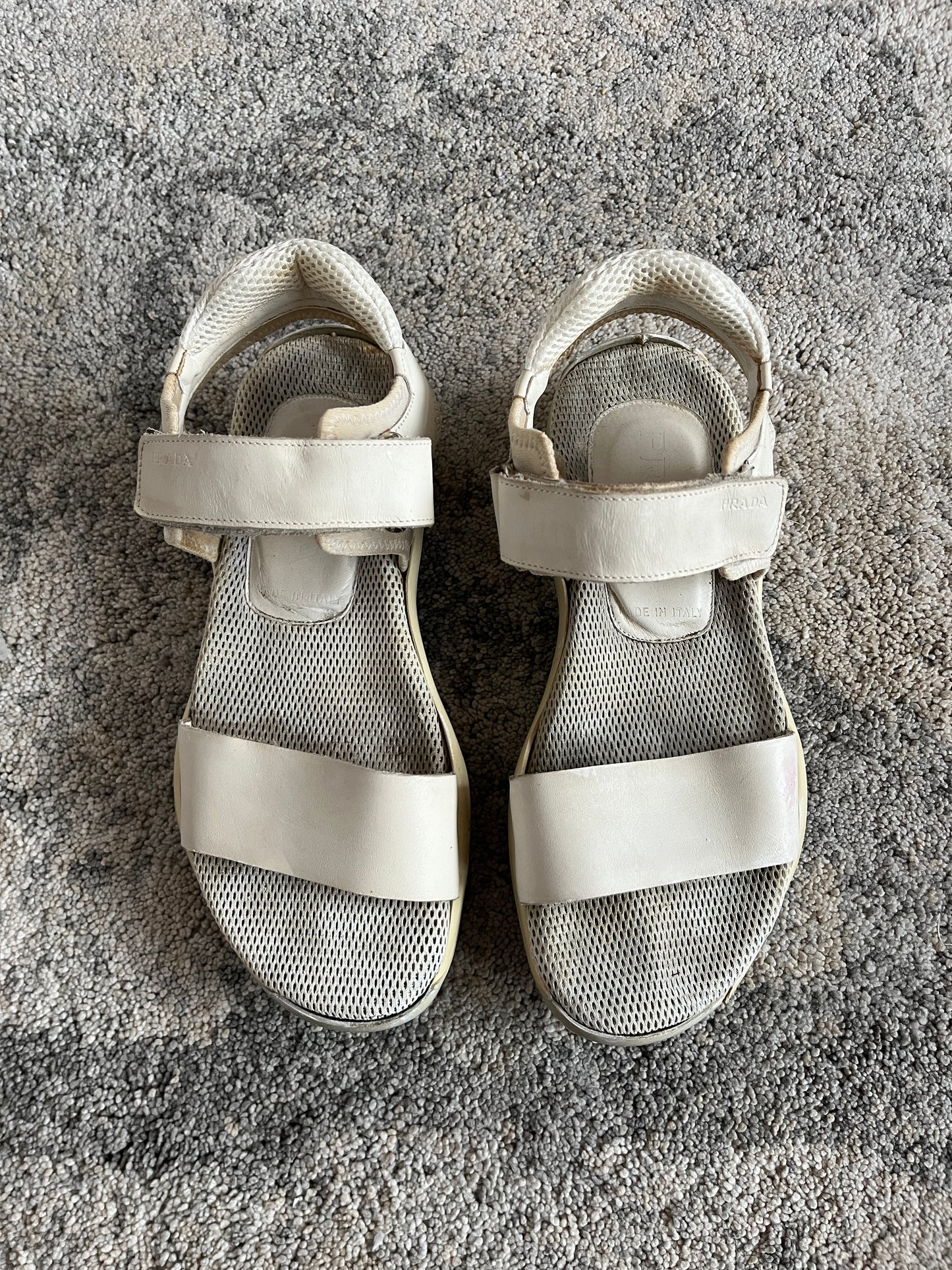 Prada SS1999 leather sandals