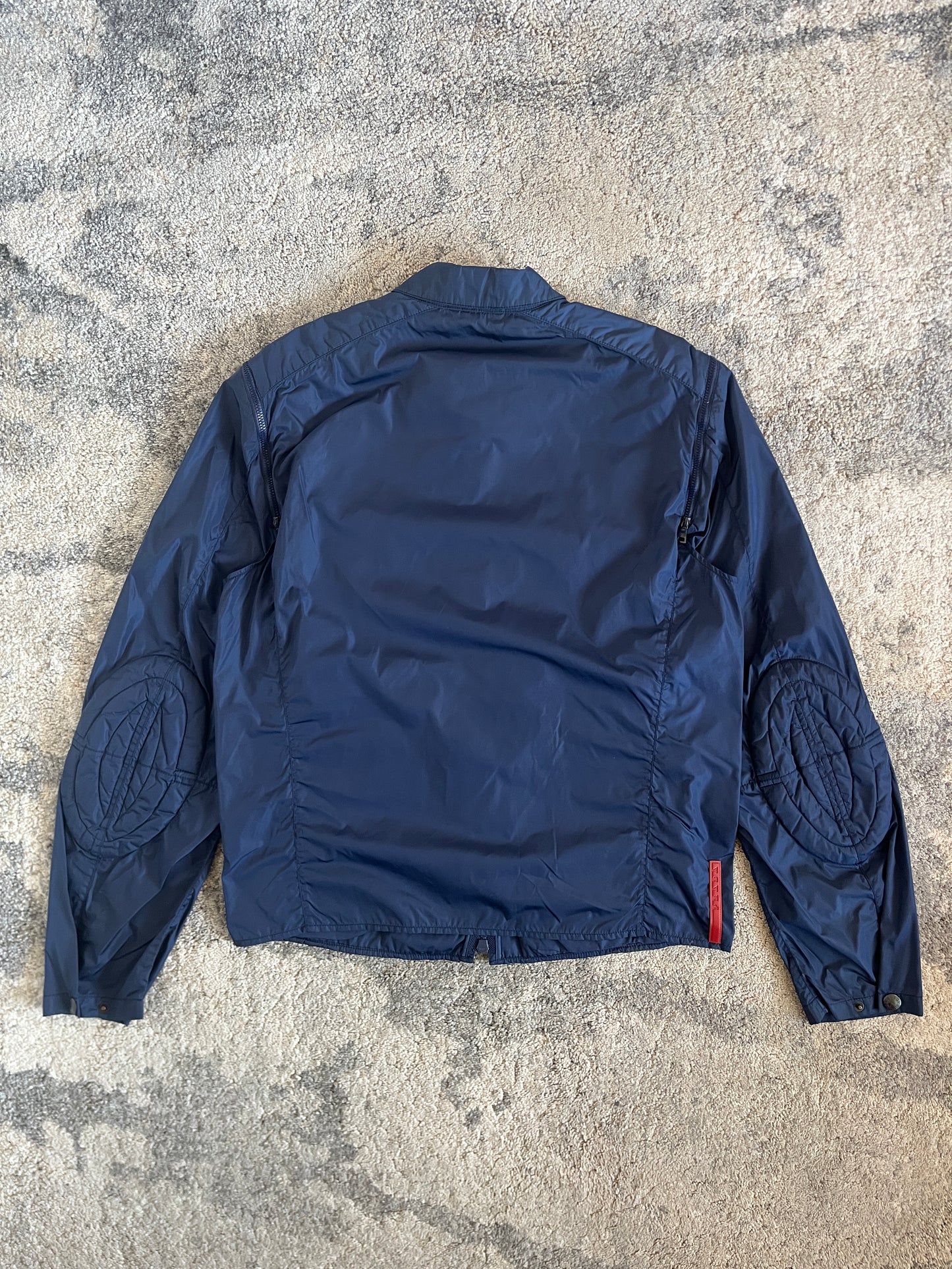 Prada SS2000 nylon convertible shirt