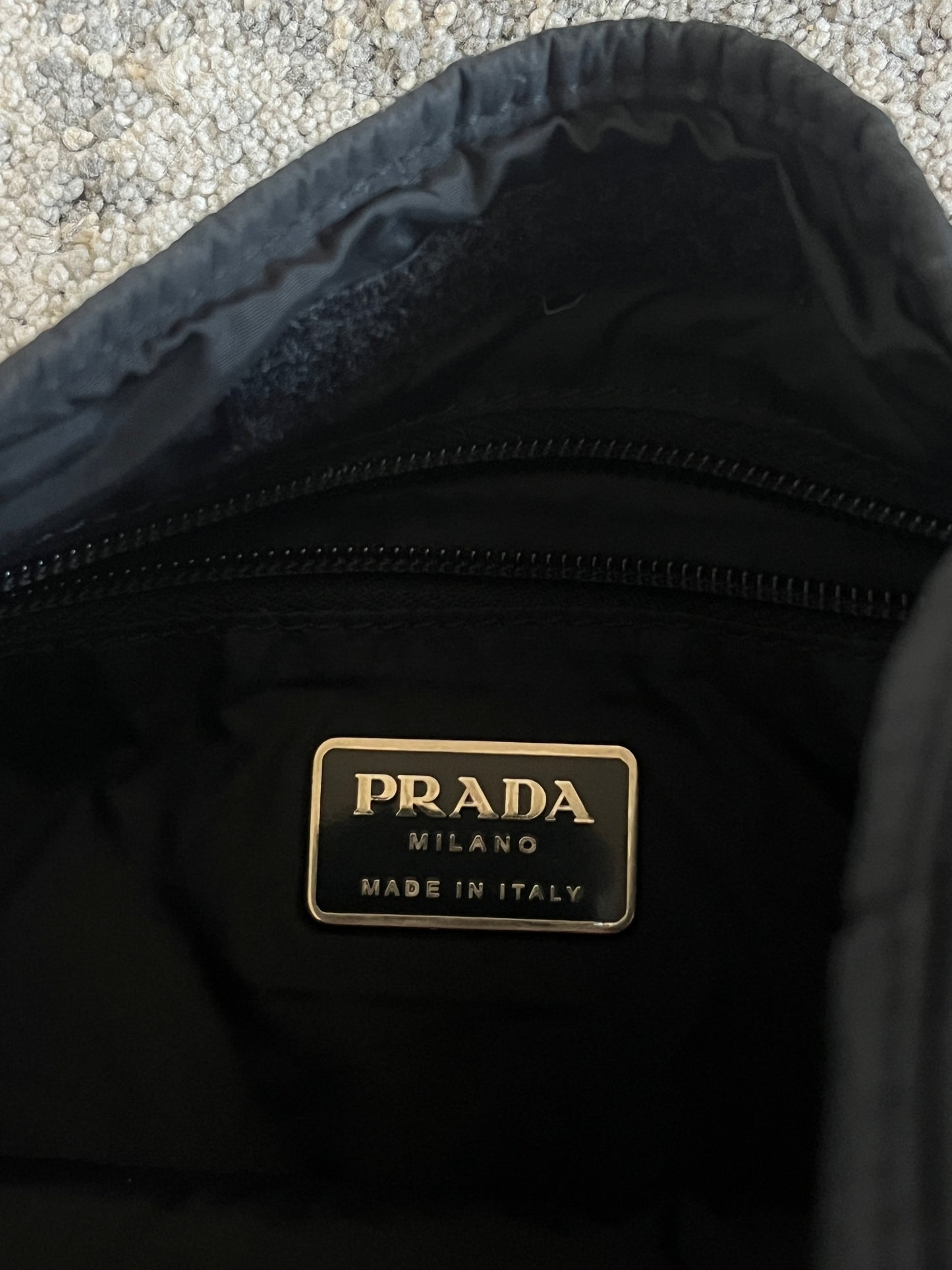 Prada FW1999 fur reversible cross body bag
