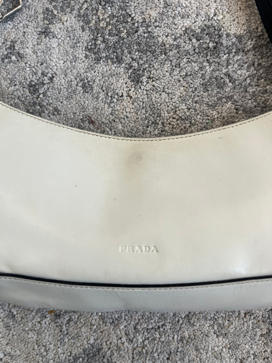 Prada FW2000 leather baguette bag