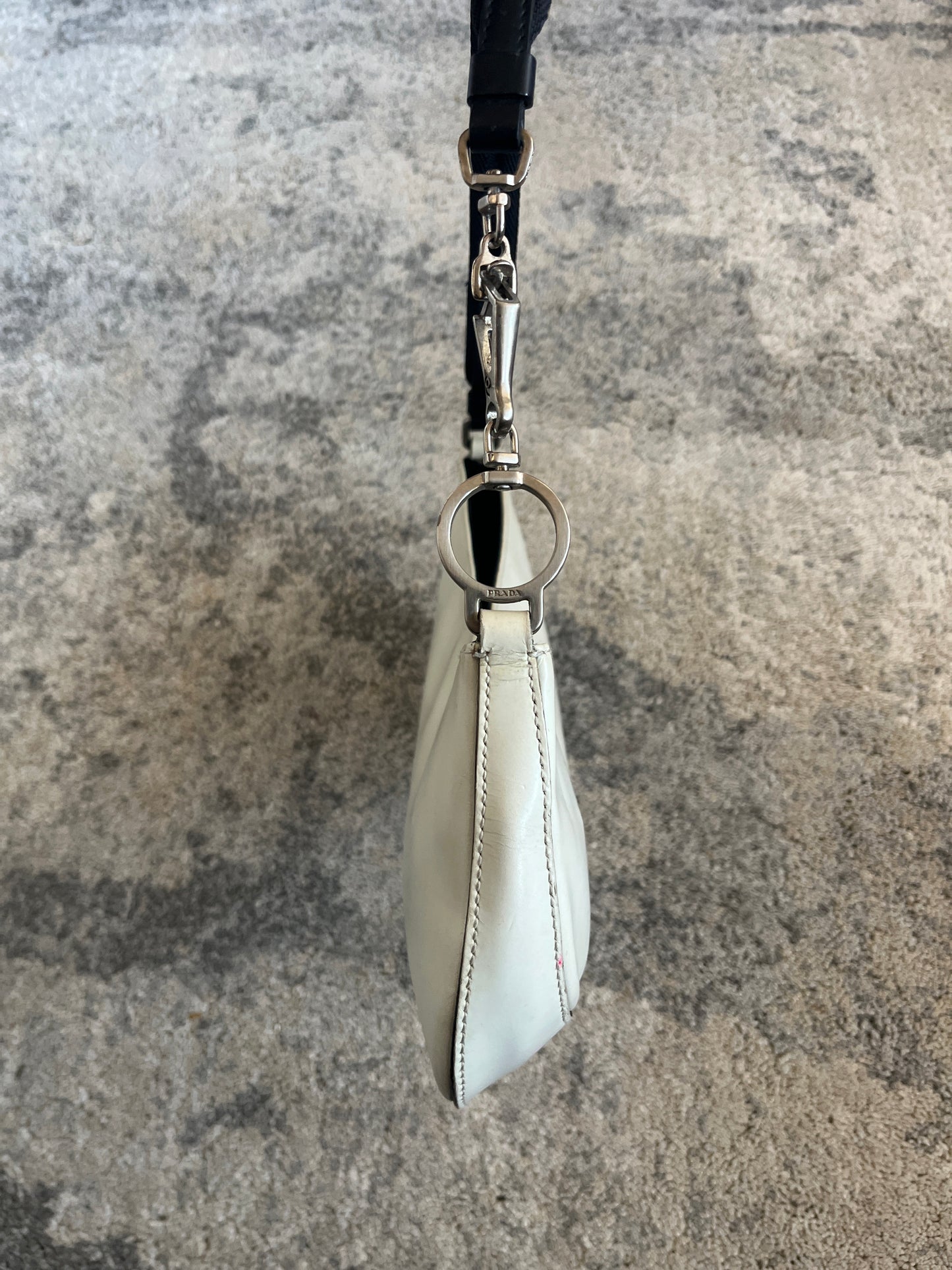 Prada FW2000 leather baguette bag