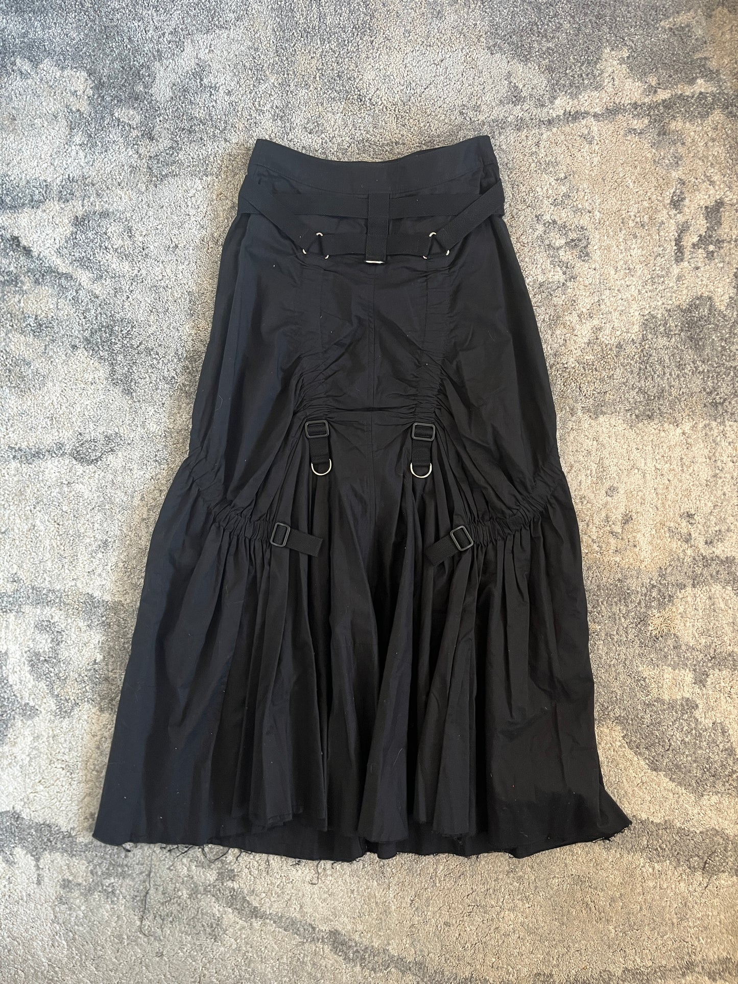 Junya Watanabe SS2003 cotton bondage skirt