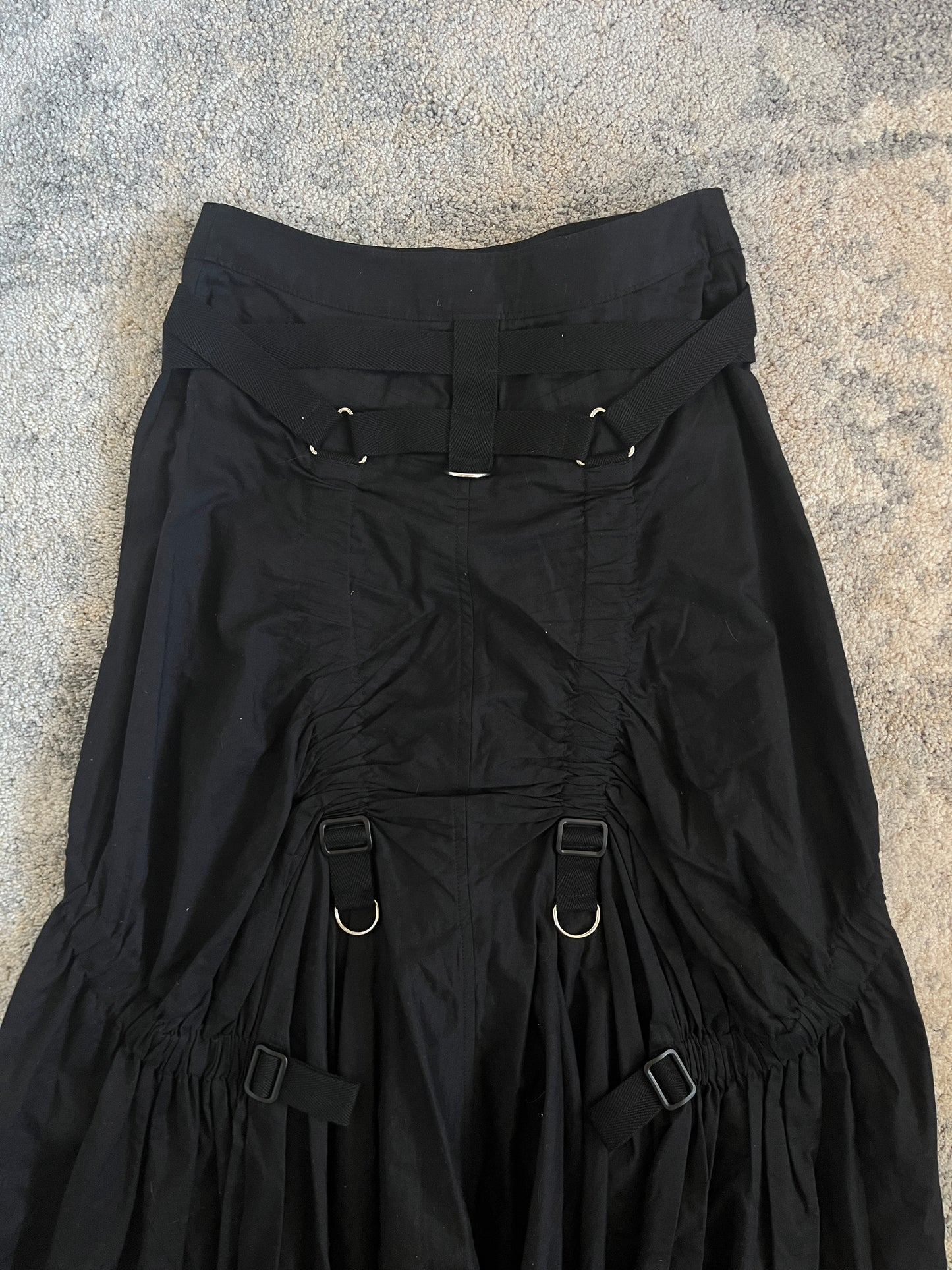 Junya Watanabe SS2003 cotton bondage skirt